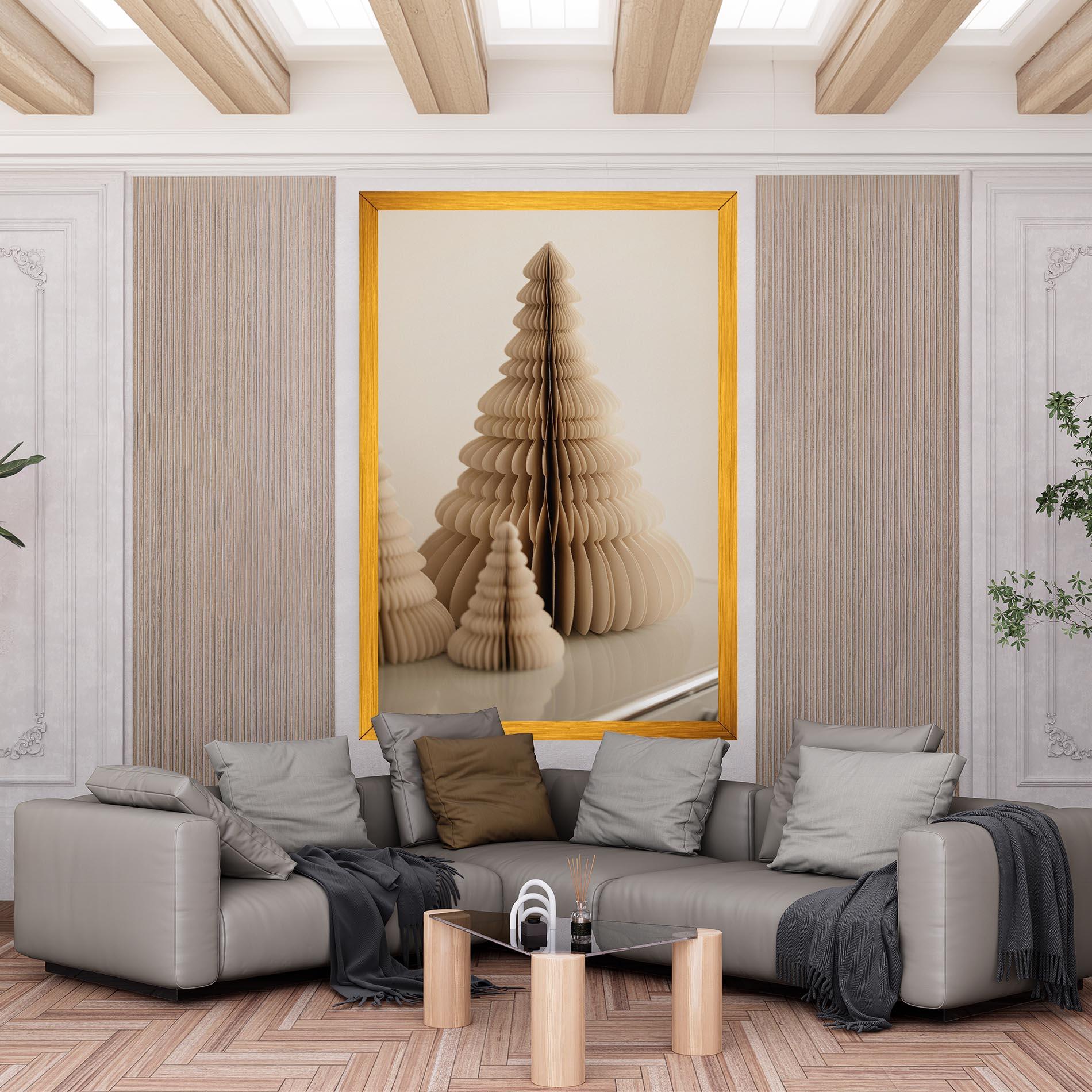 Tablou Canvas Paper Tree mockup 6