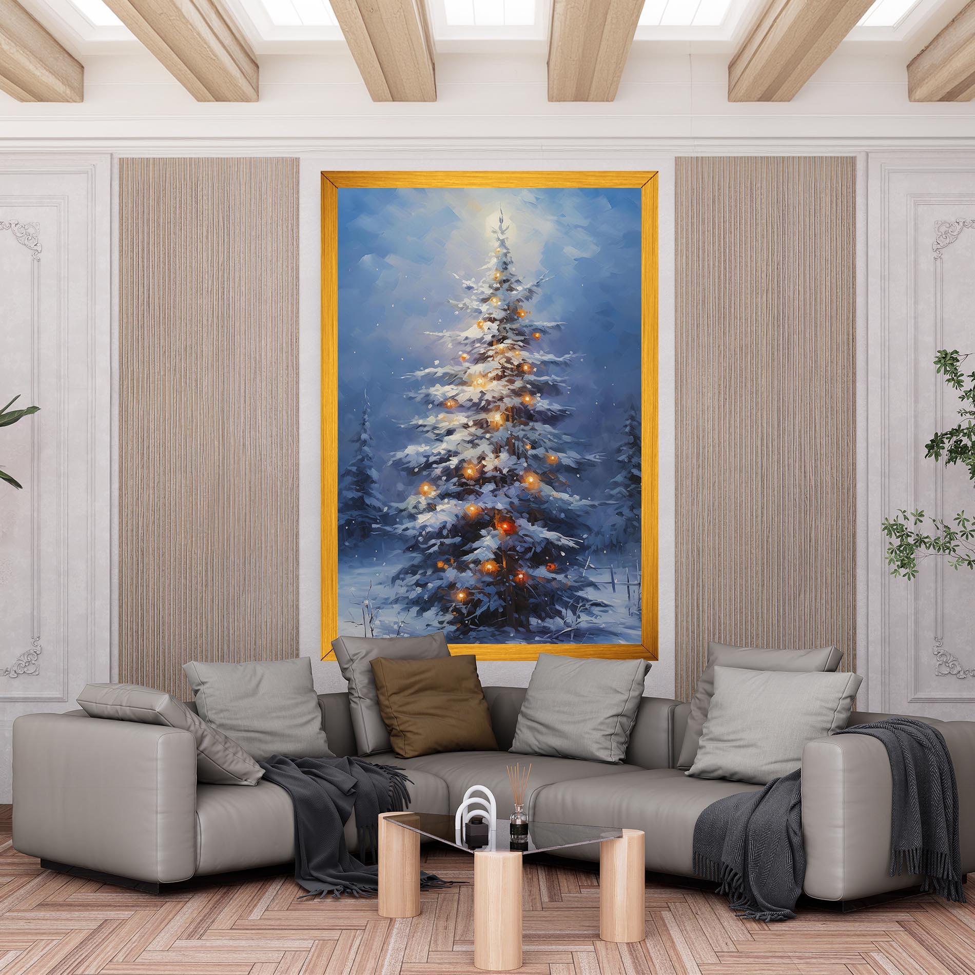 Tablou Canvas Tall Slender Tree mockup 6