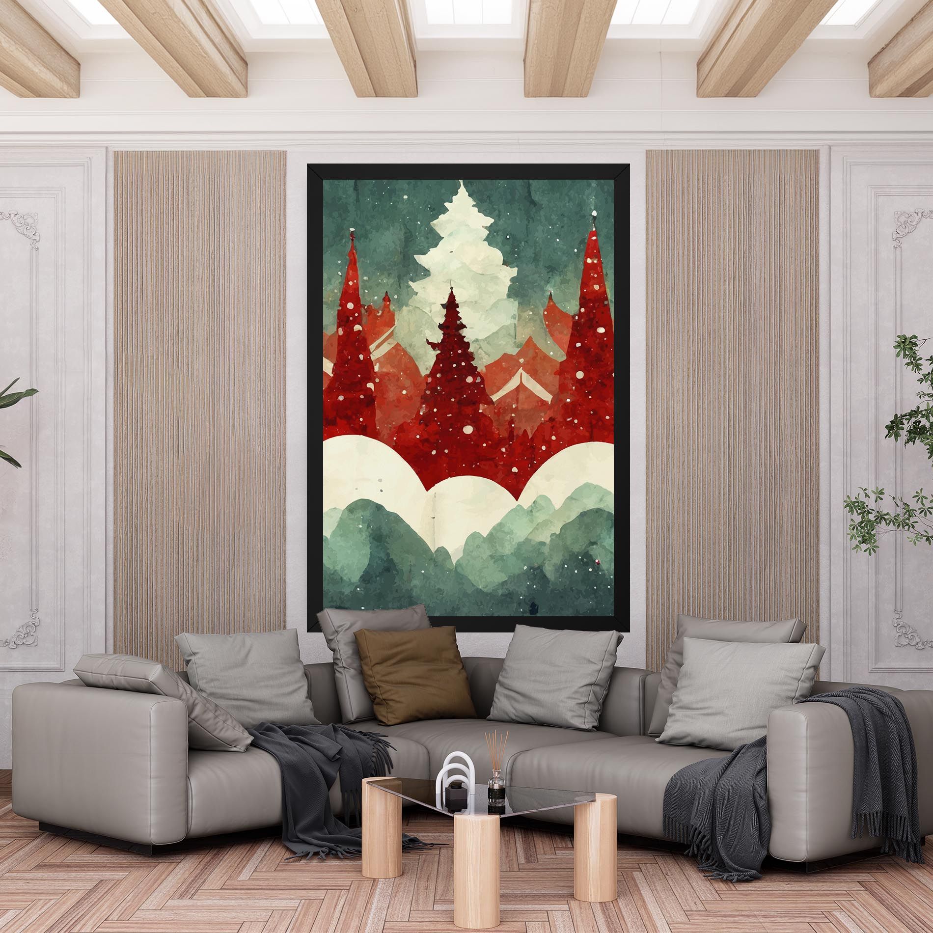 Christmas Landscape mockup 6