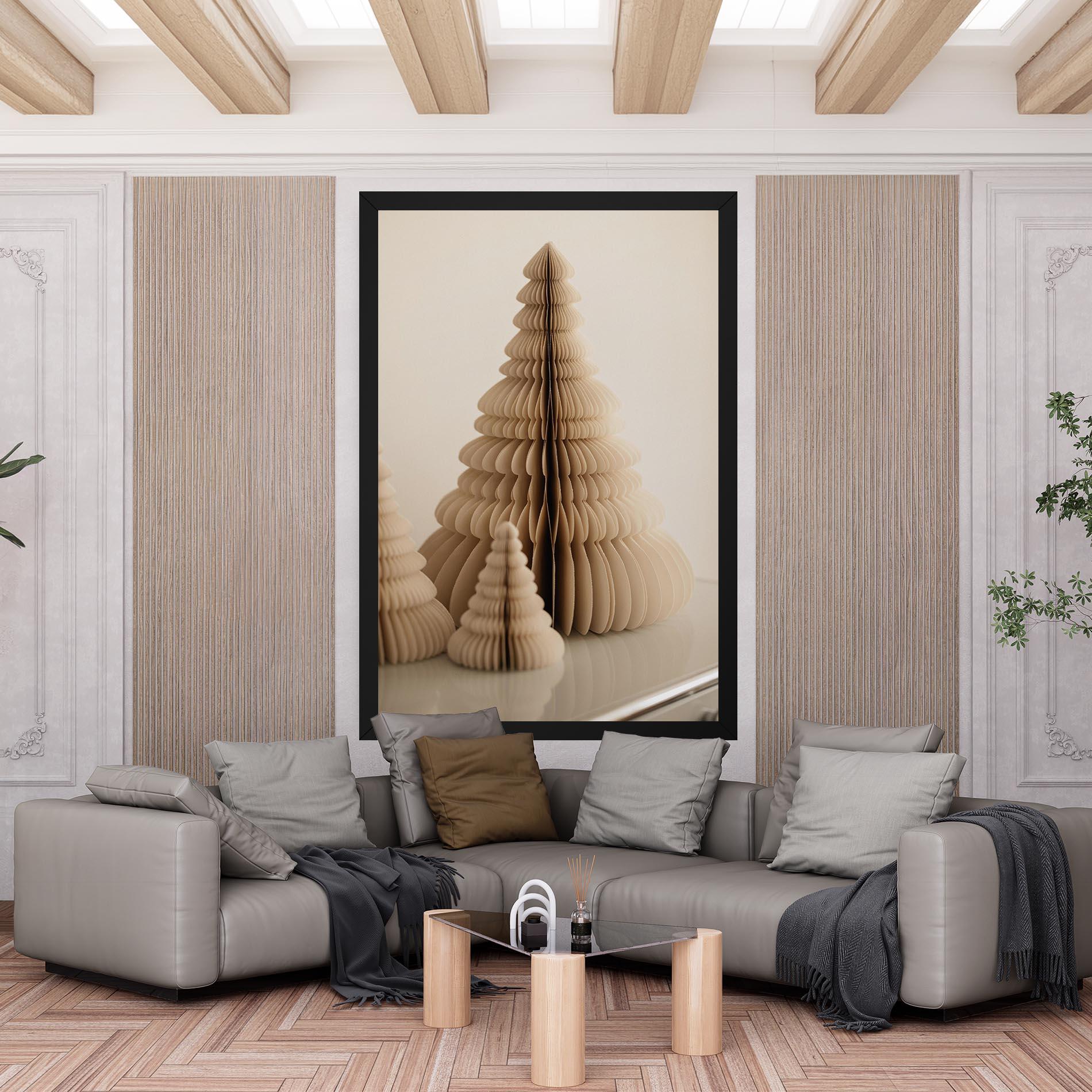 Tablou Canvas Paper Tree mockup 6