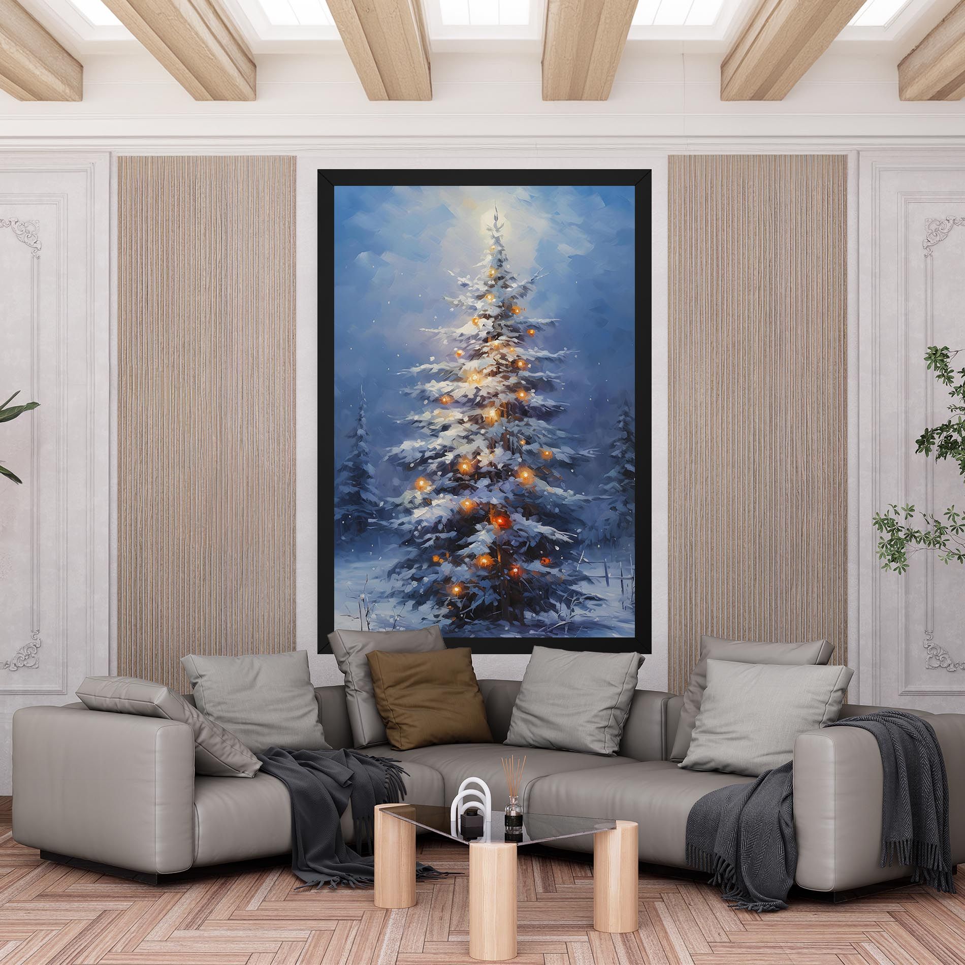 Tall Slender Tree mockup 6