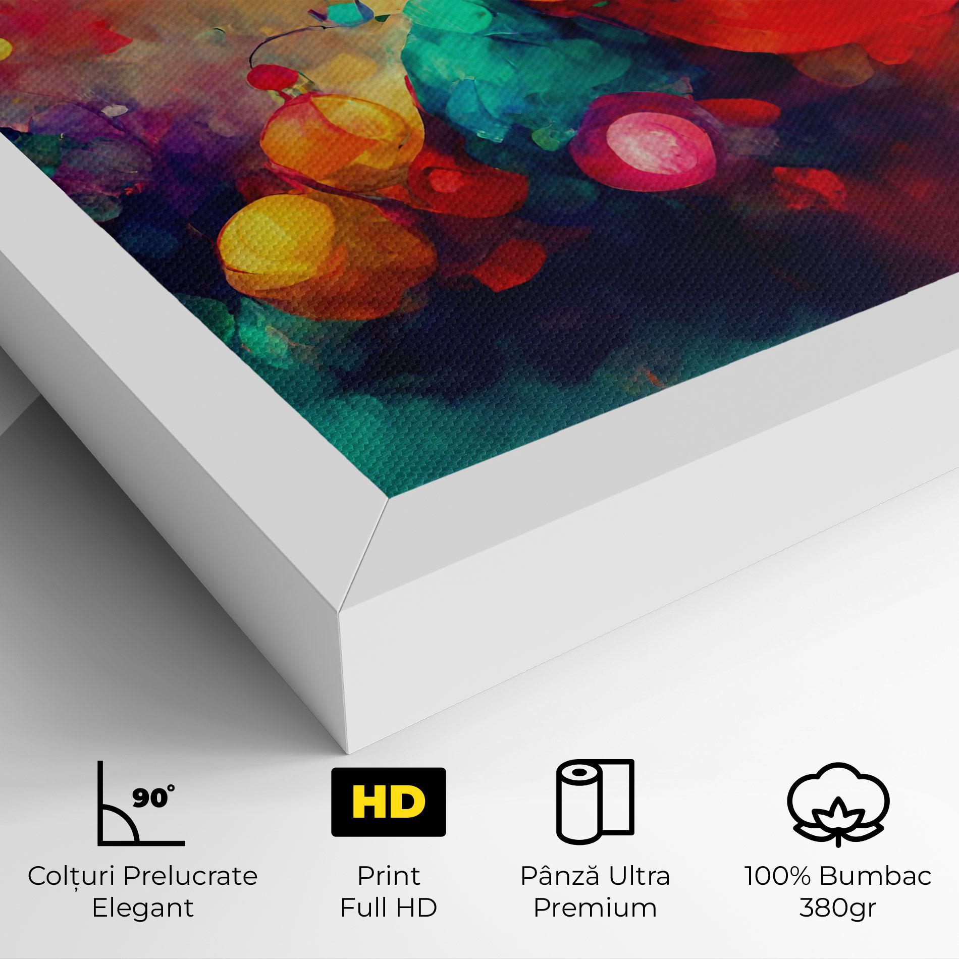 Tablou Canvas Colorfull Winter mockup 4