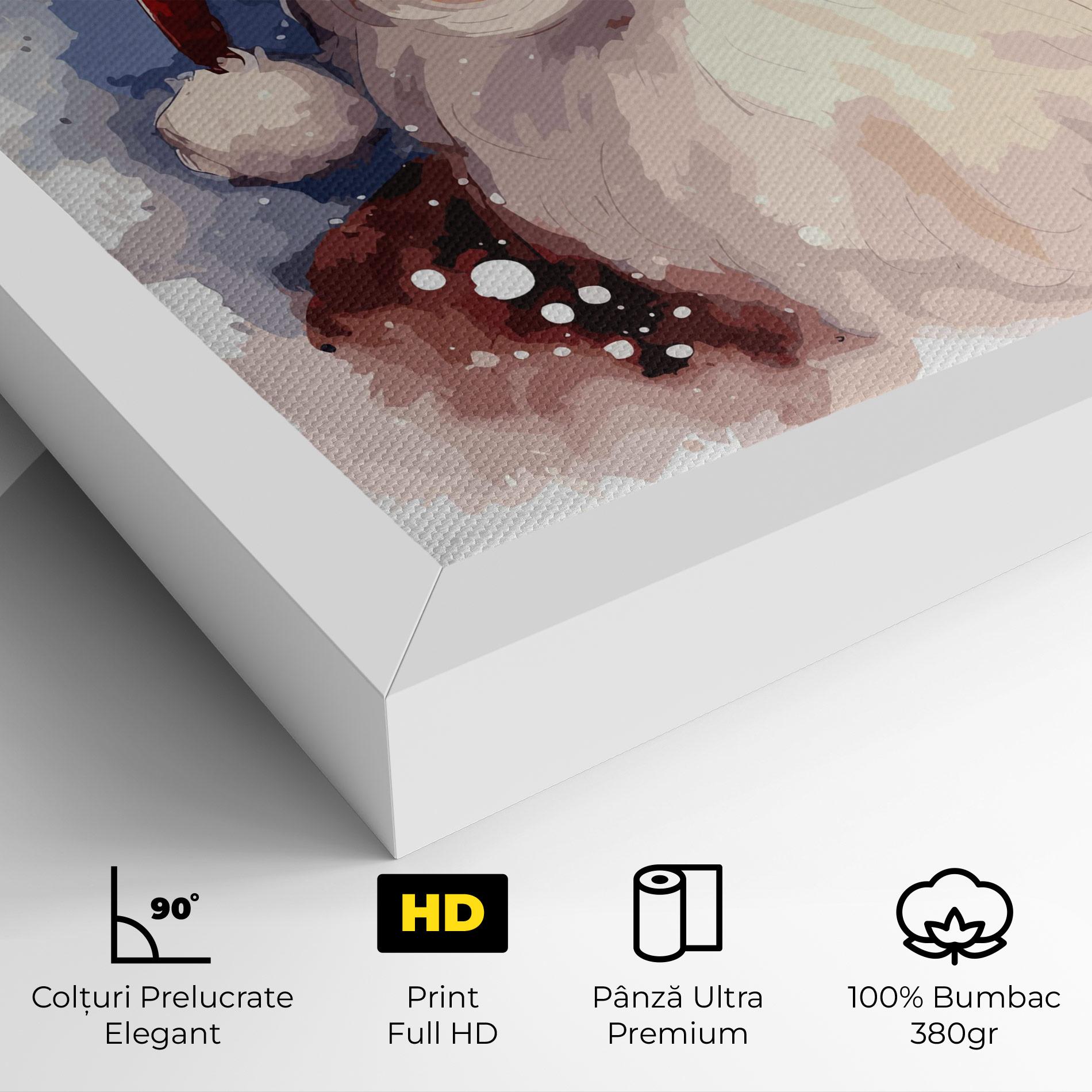 Tablou Canvas Cute Santa mockup 4