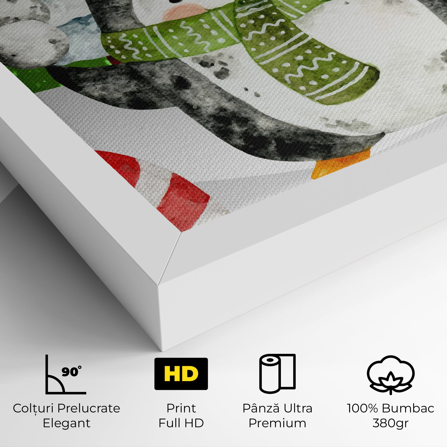 Green Pinguin mockup 4