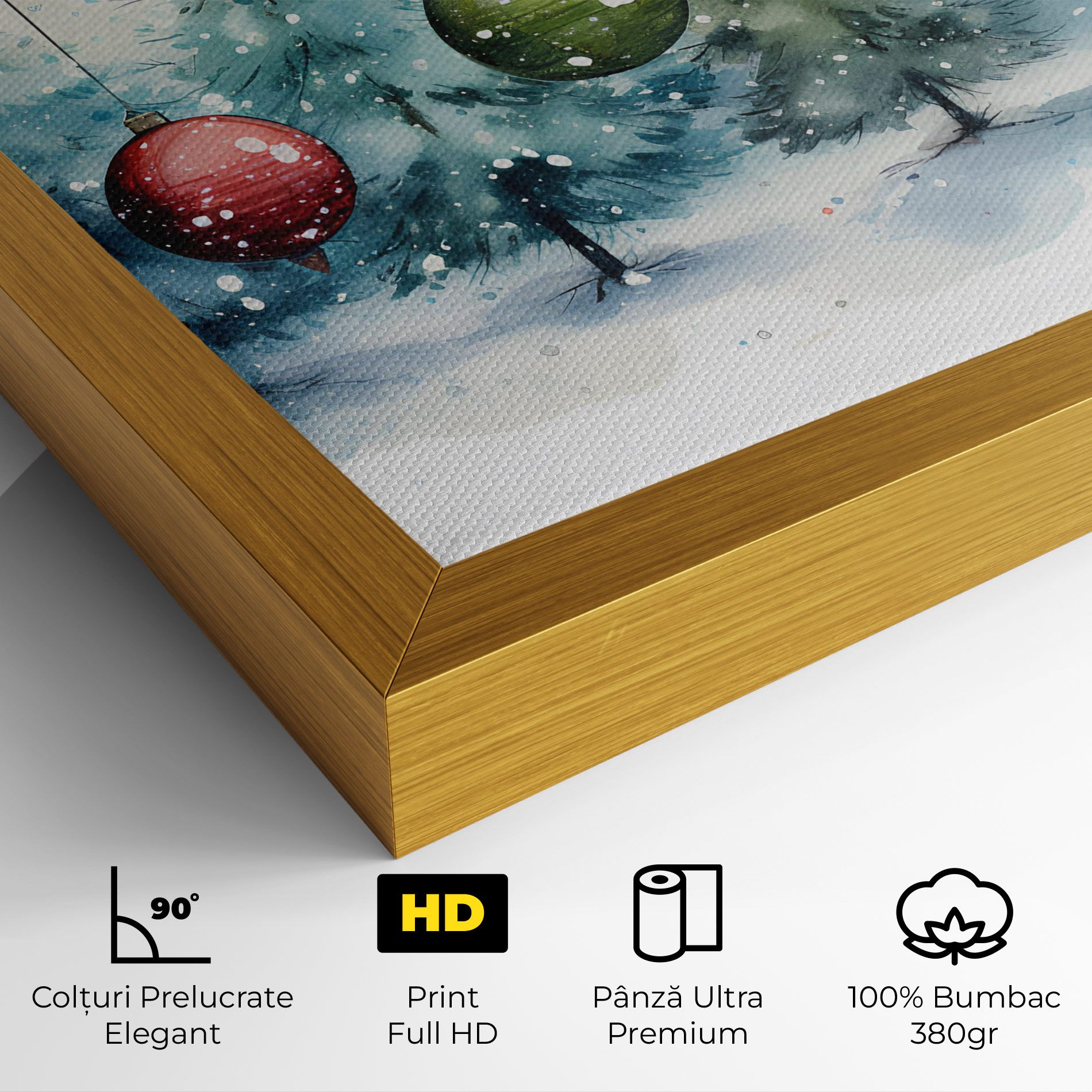 Christmas Tree Painting mockup 4