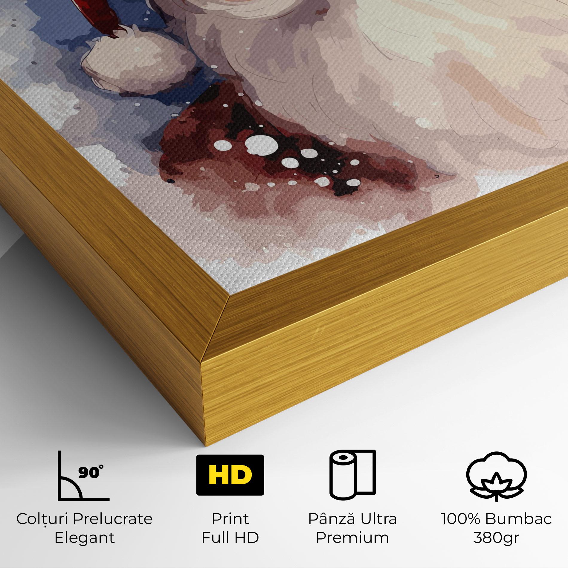 Tablou Canvas Cute Santa mockup 4