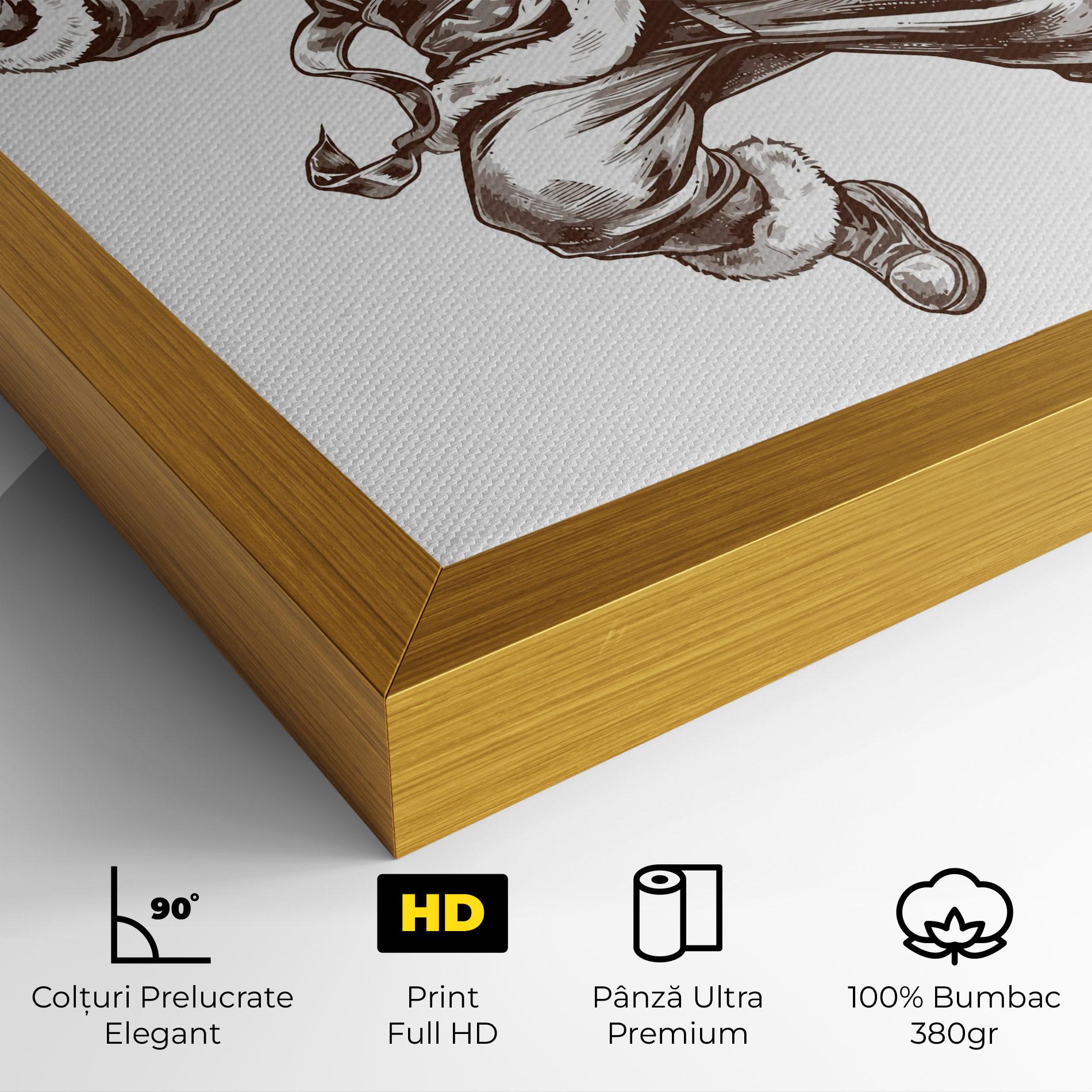 Tablou Canvas Santa Ok mockup 4
