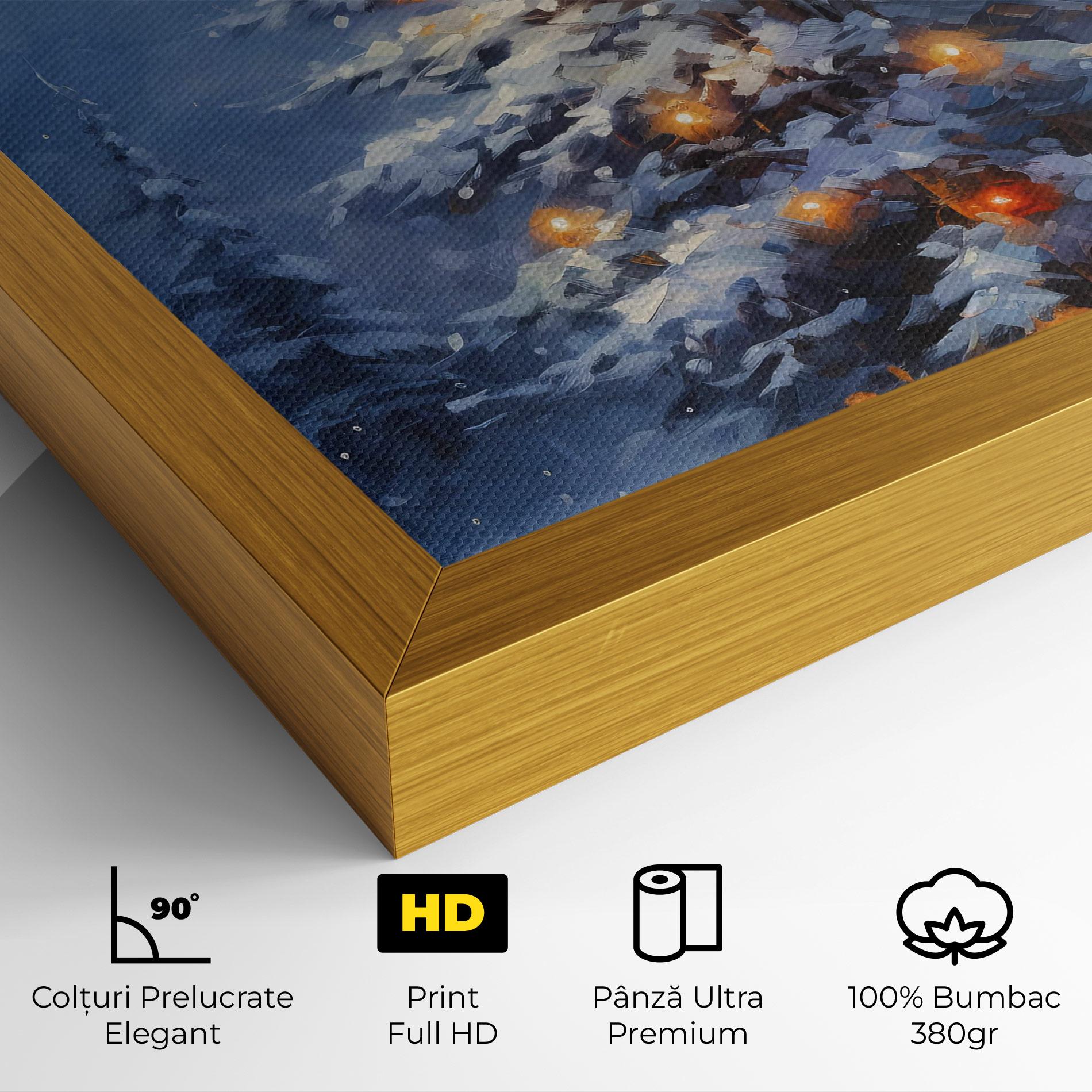 Tablou Canvas Tall Slender Tree mockup 4