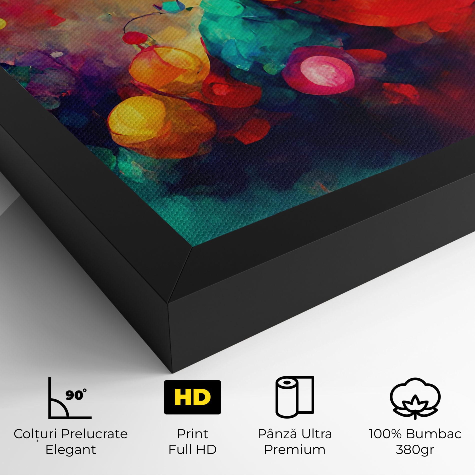 Tablou Canvas Colorfull Winter mockup 4