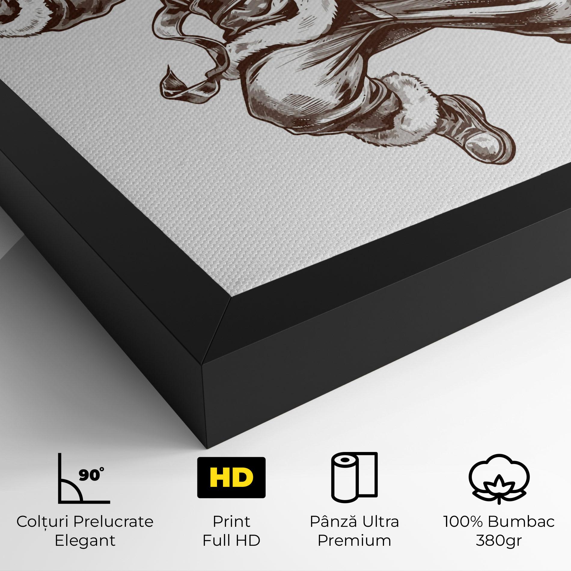 Tablou Canvas Santa Ok mockup 4