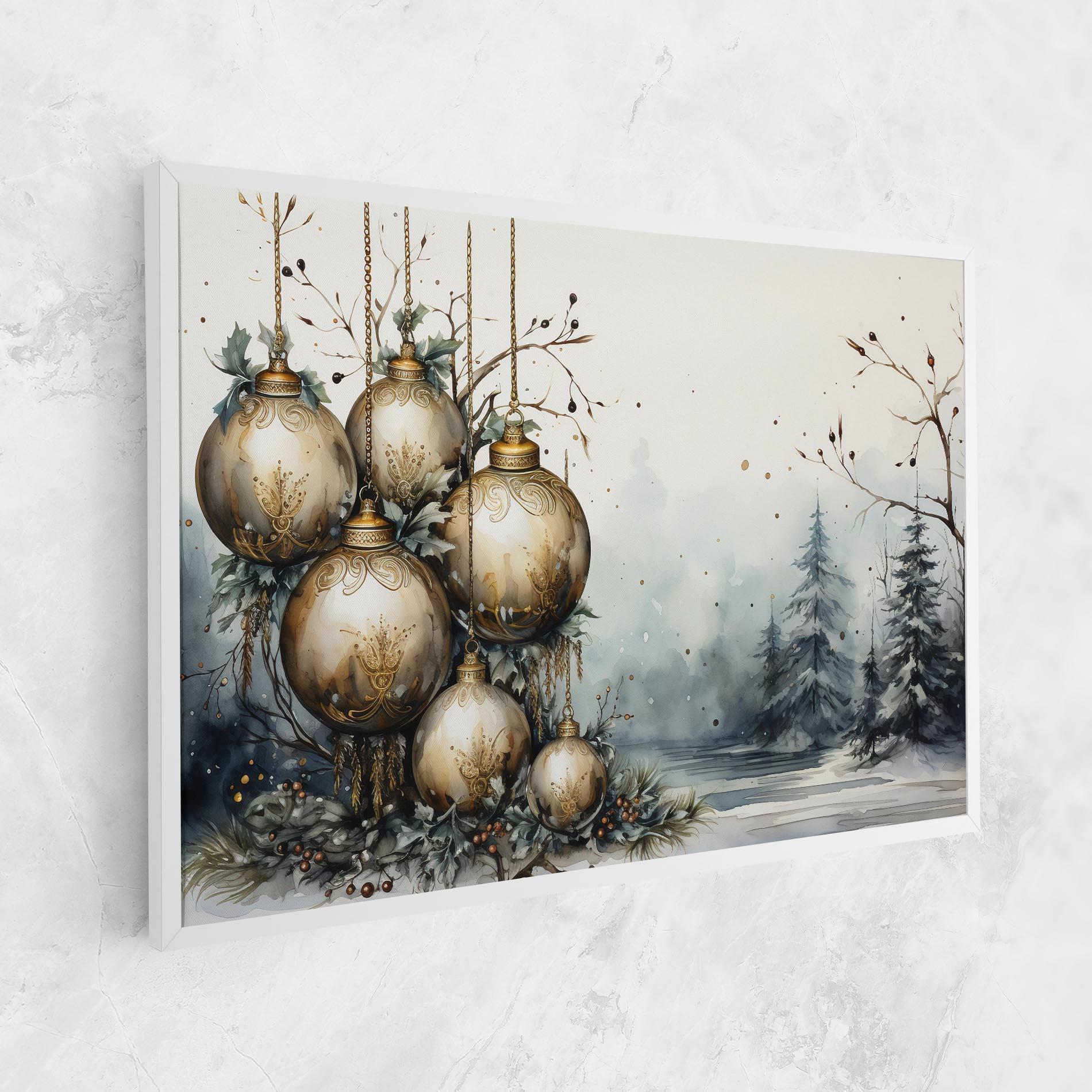 Tablou Canvas Christmas Art Paper mockup 1