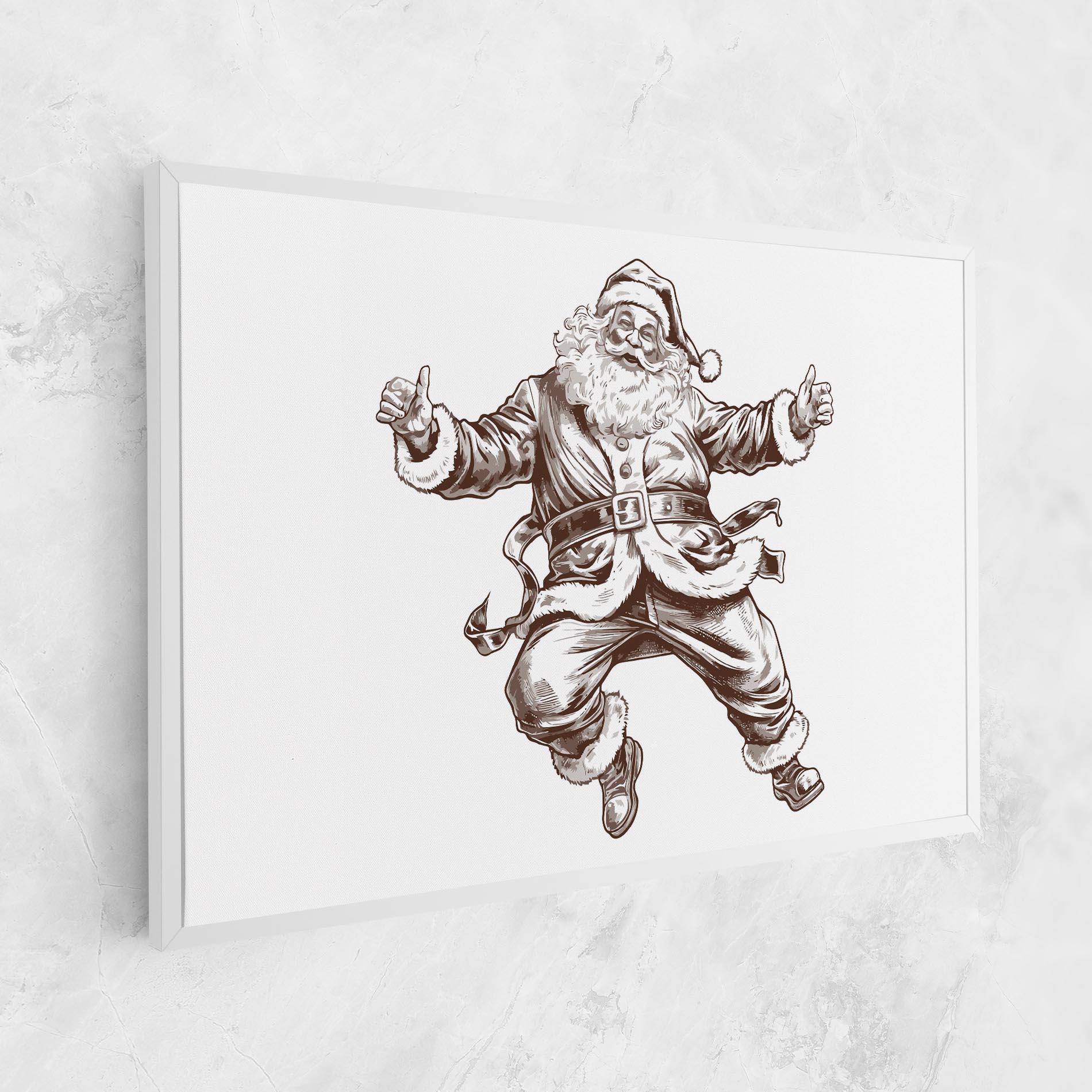 Tablou Canvas Santa Ok mockup 1
