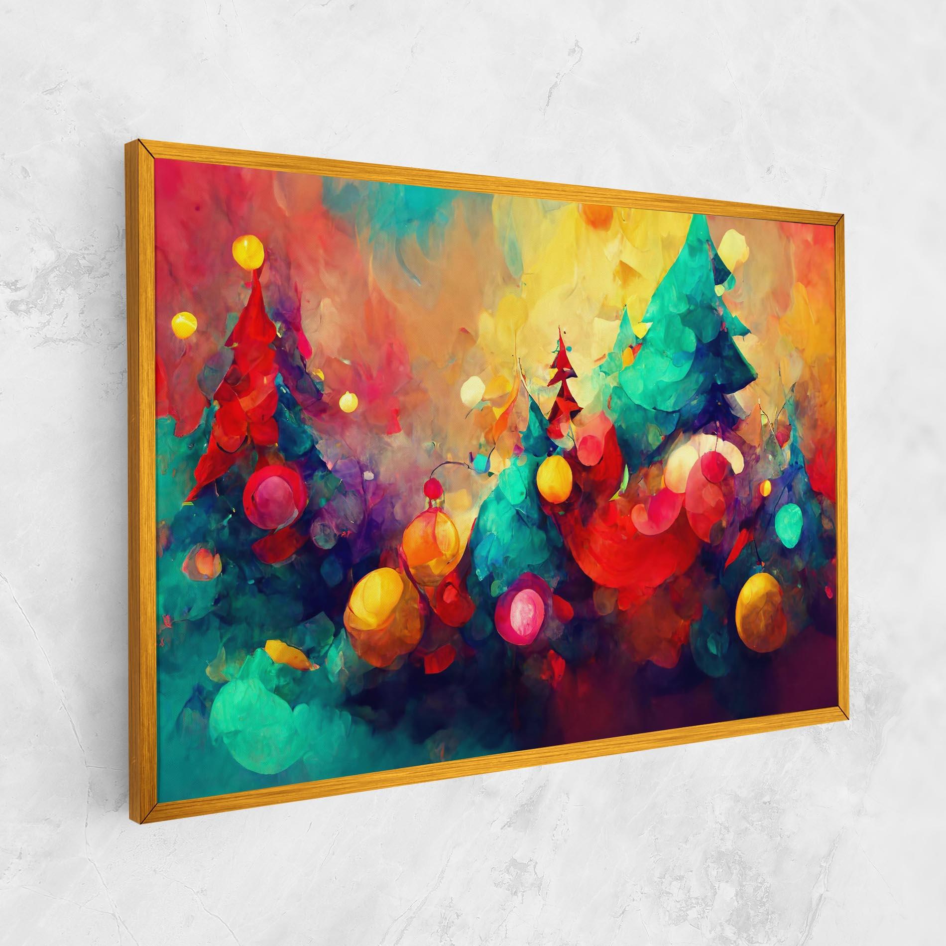 Tablou Canvas Colorfull Winter mockup 1