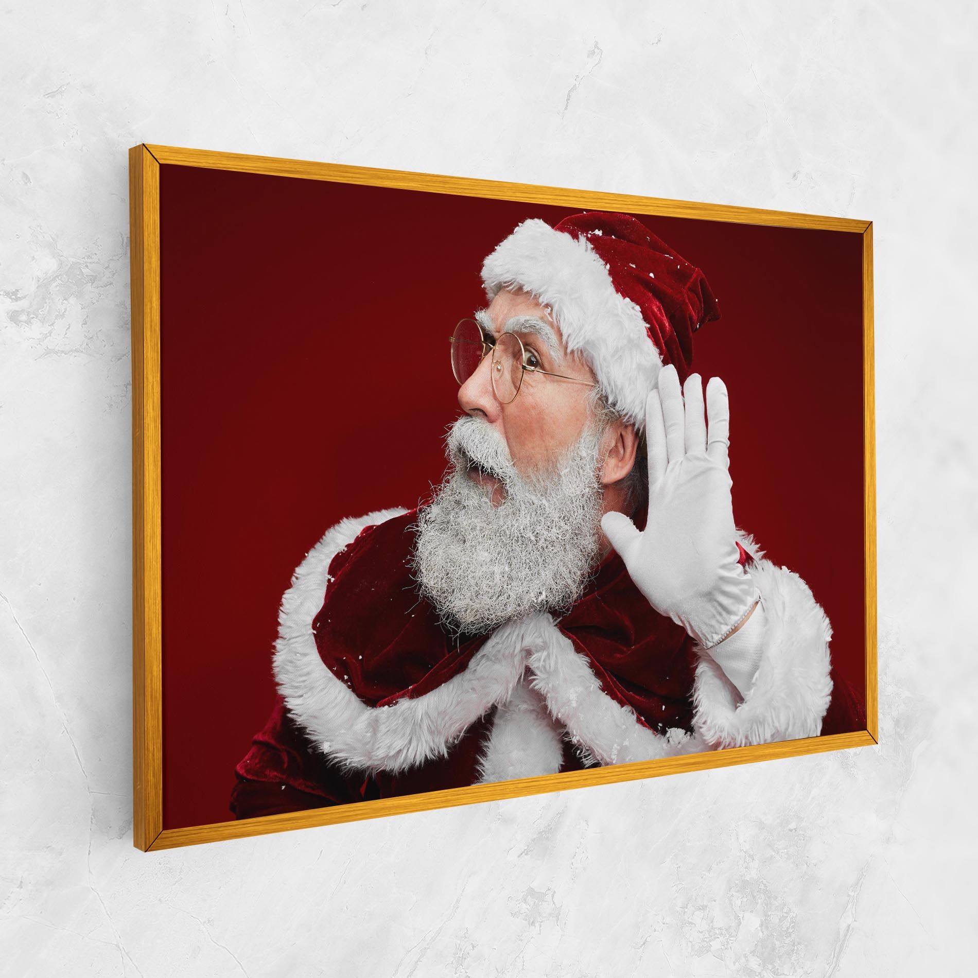 Santa Cant Hear You mockup 1