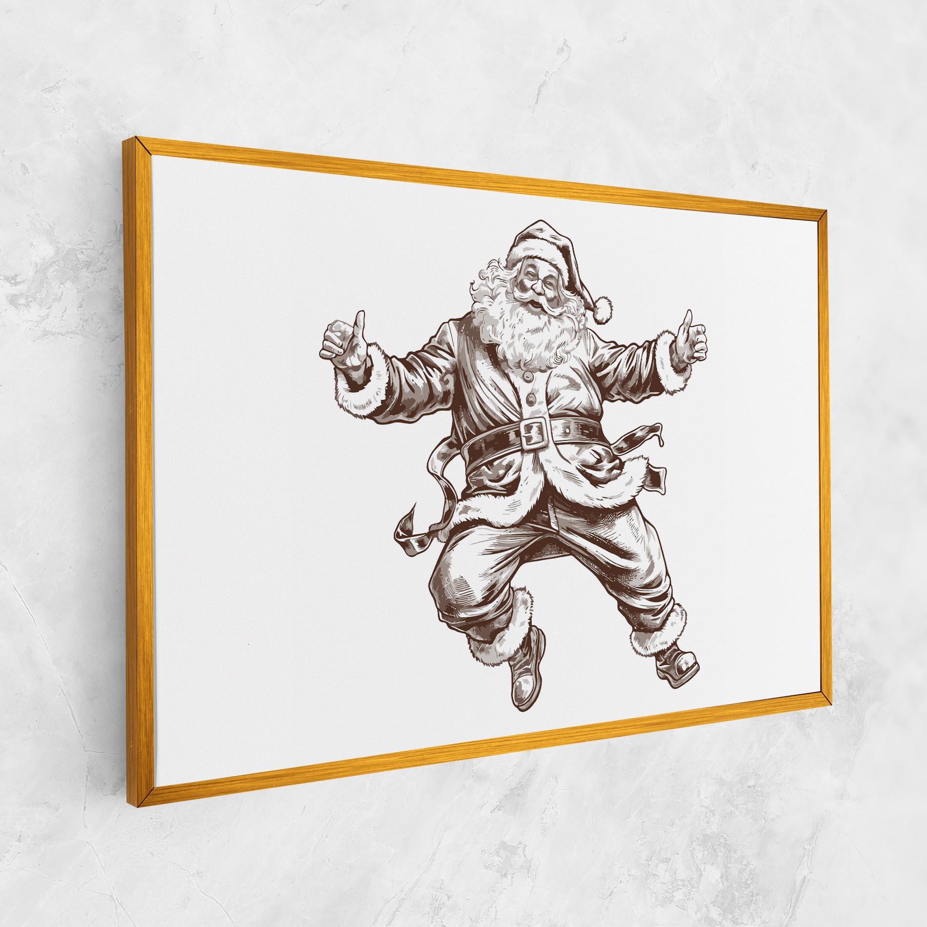 Tablou Canvas Santa Ok mockup 1