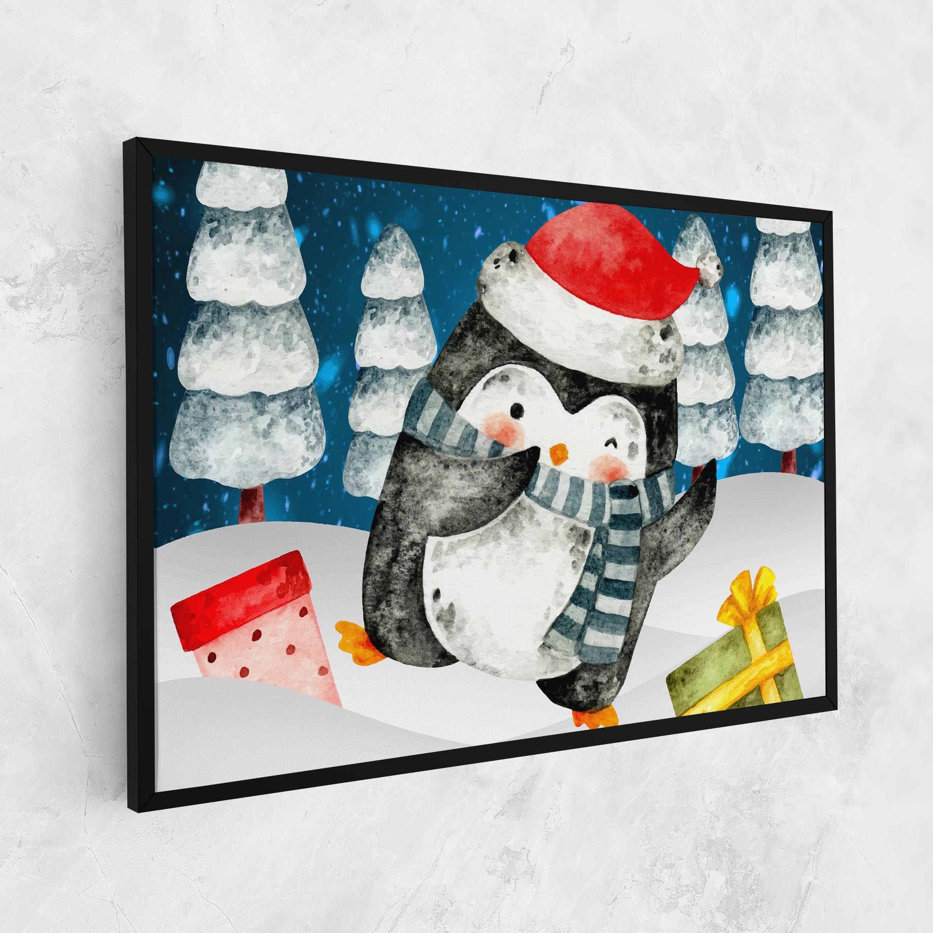 Blue Pinguin mockup 1