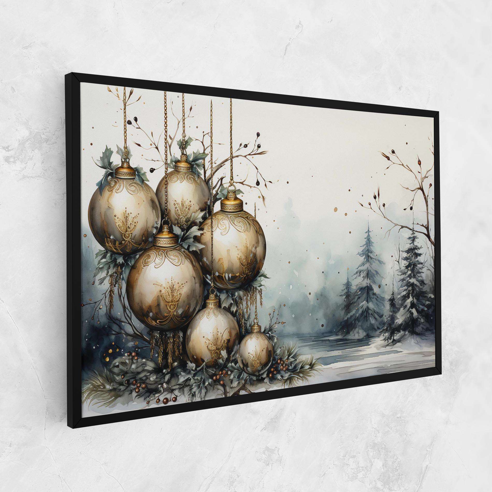 Tablou Canvas Christmas Art Paper mockup 1