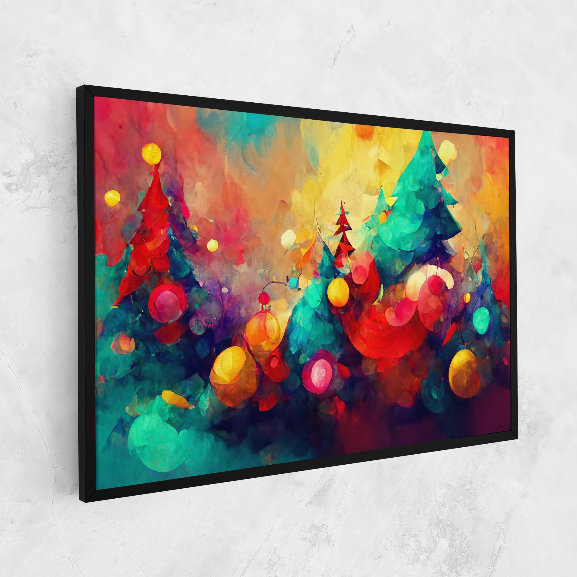 Tablou Canvas Colorfull Winter mockup 1