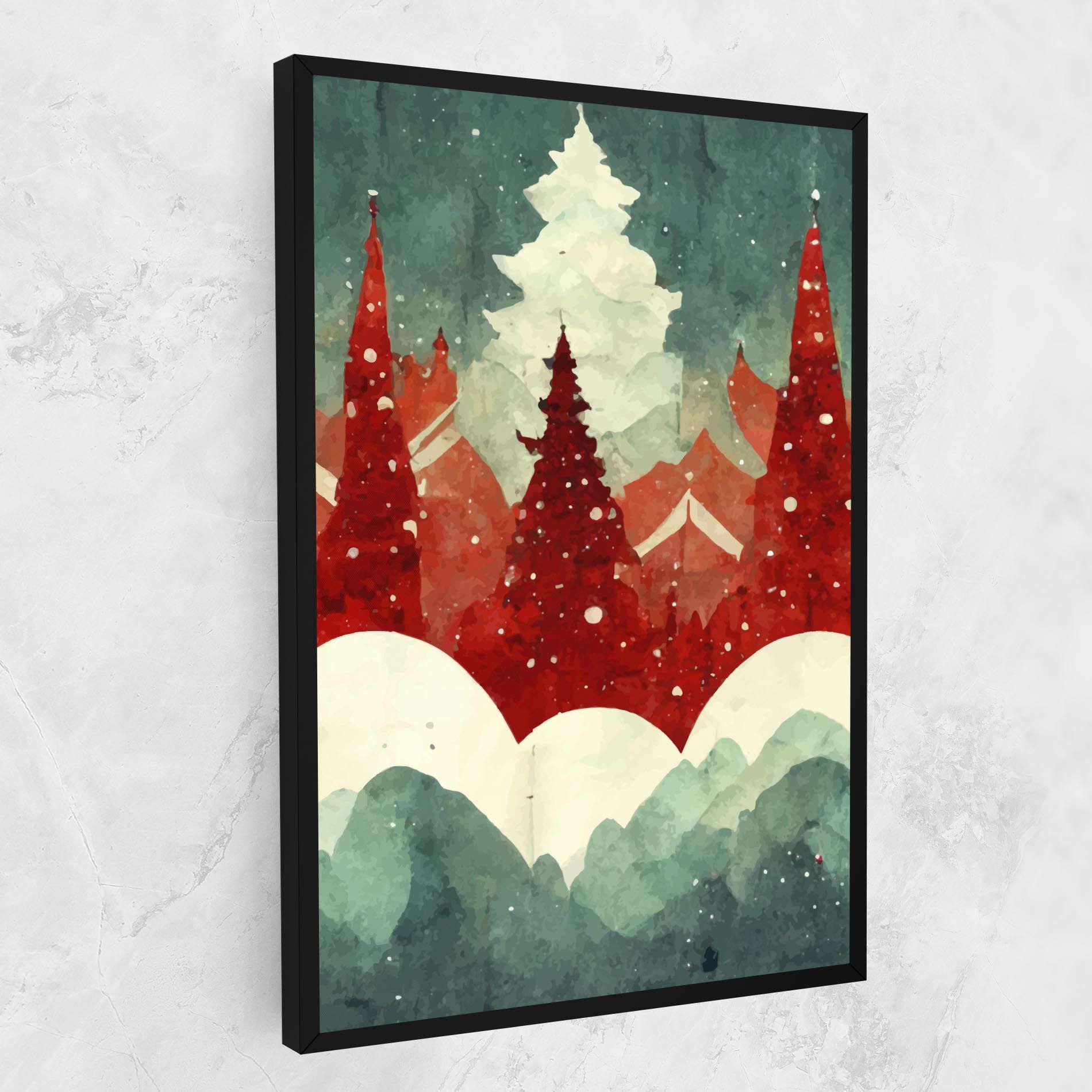 Christmas Landscape mockup 1