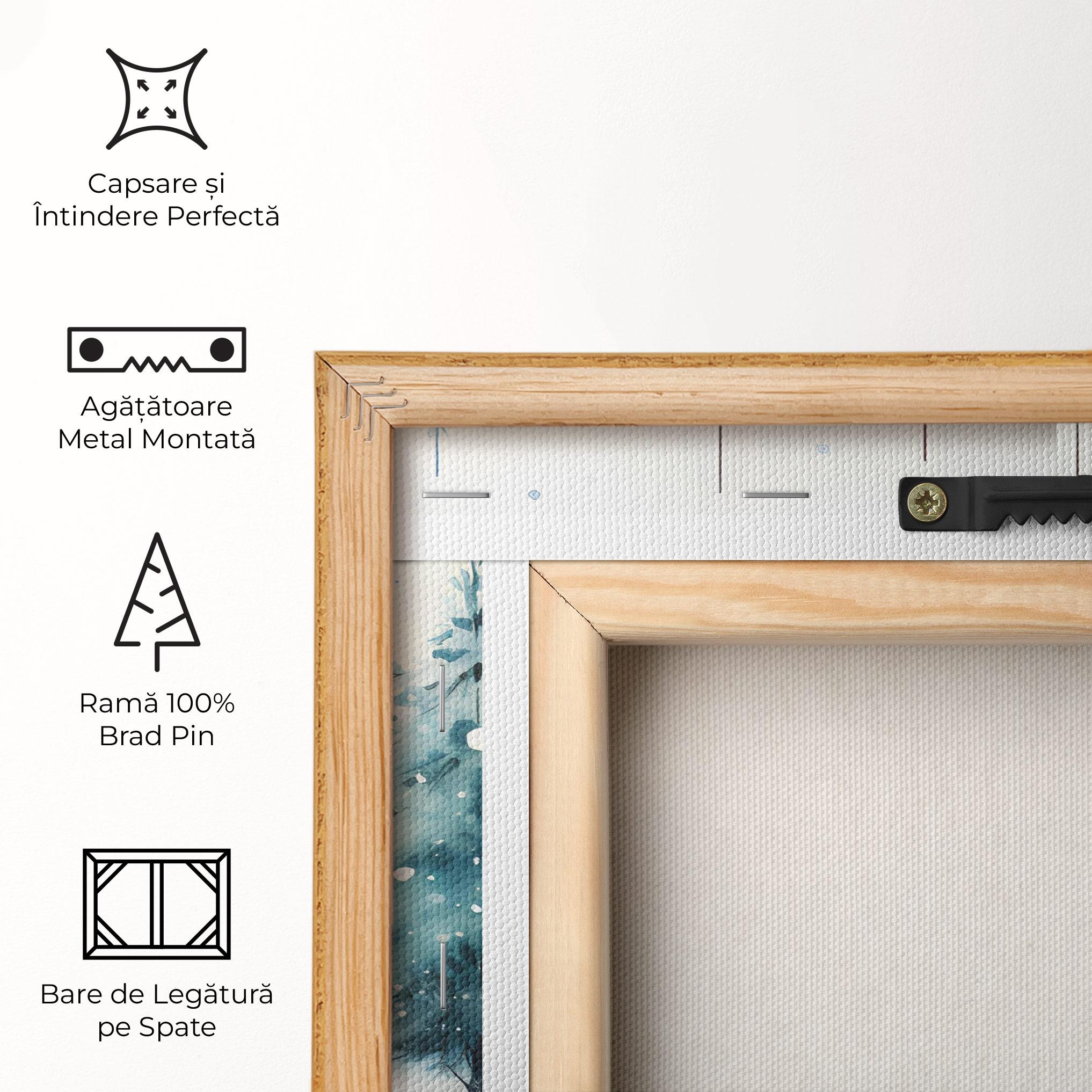 Tablou Canvas Christmas Tree Painting mockup 5