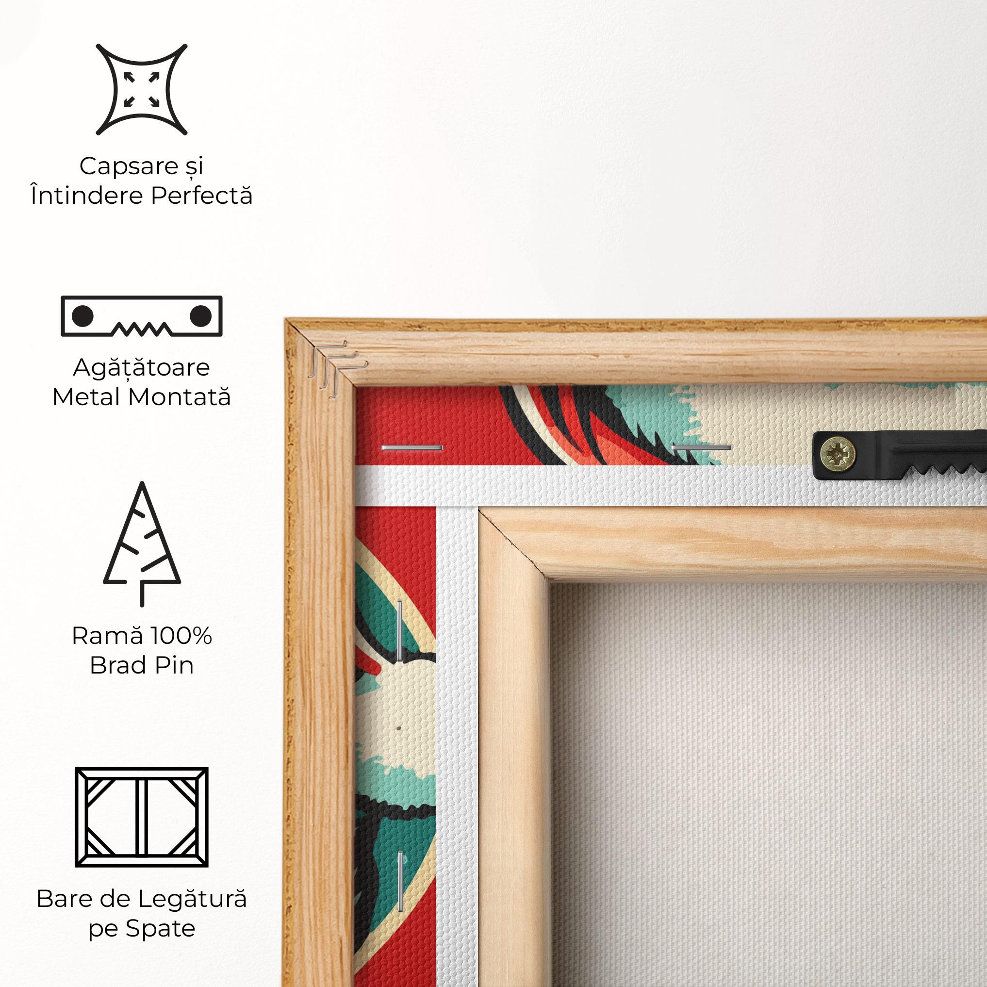 Tablou Canvas Crazy Smile mockup 5