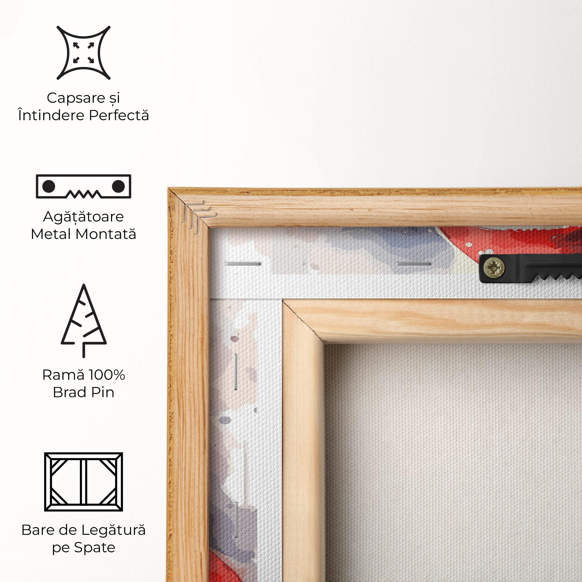 Tablou Canvas Cute Santa mockup 5