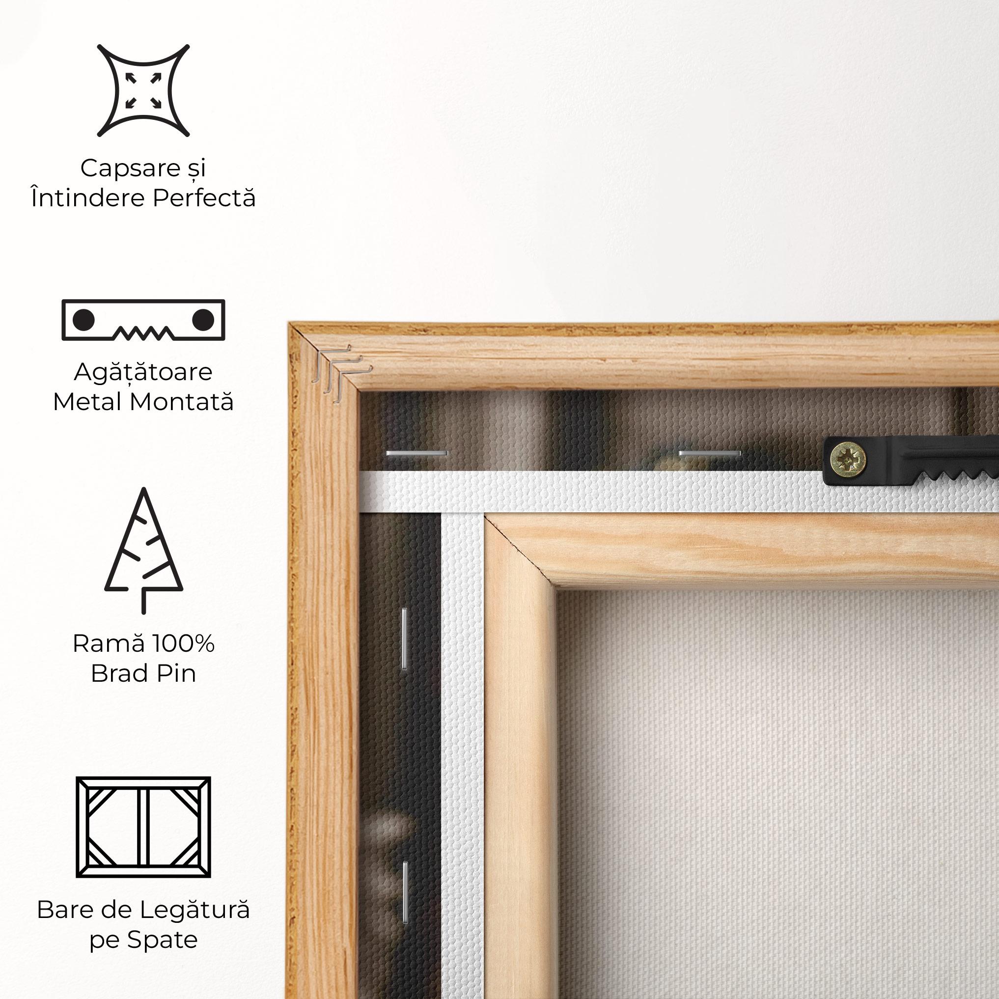 Tablou Canvas Gold Christmas Decorations mockup 5