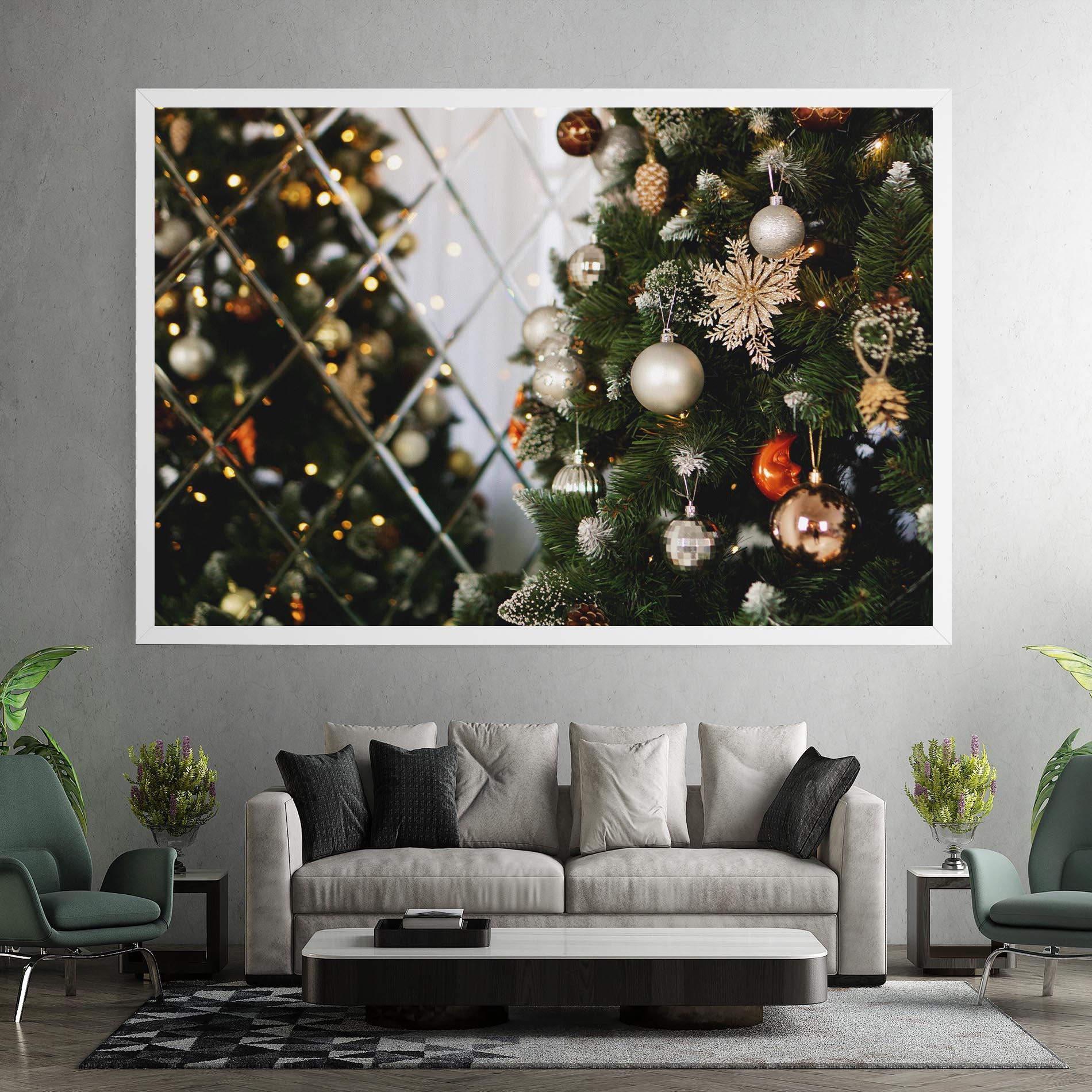 Tablou Canvas Christmas Decor Tree mockup 7