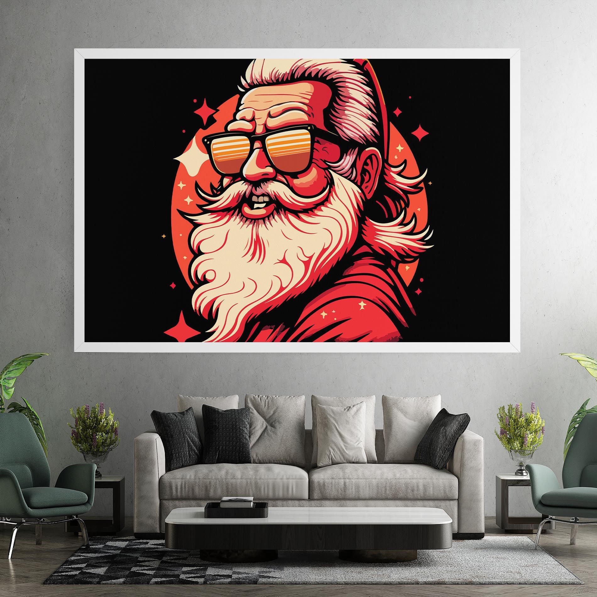 Glasses Santa mockup 7