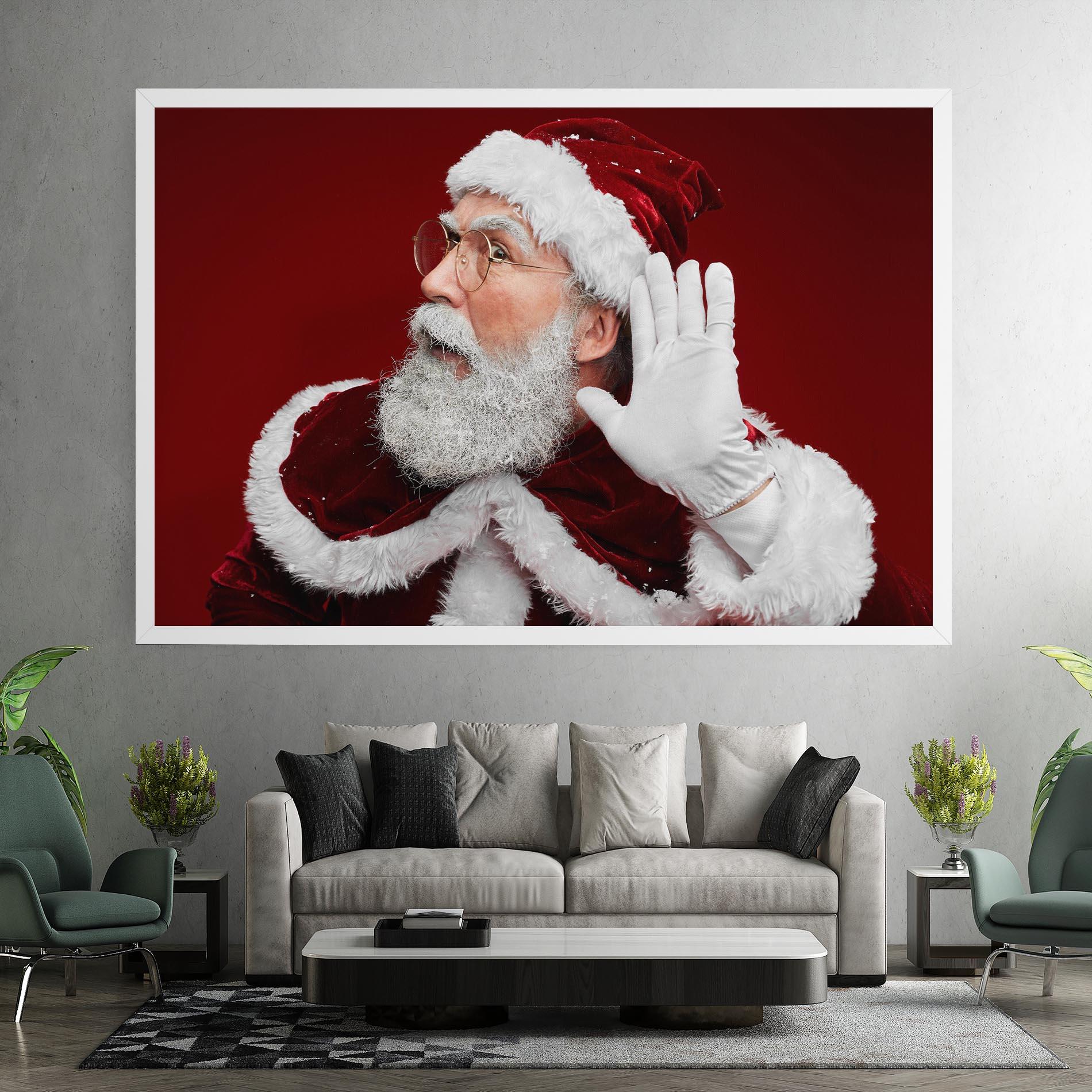 Tablou Canvas Santa Cant Hear You mockup 7