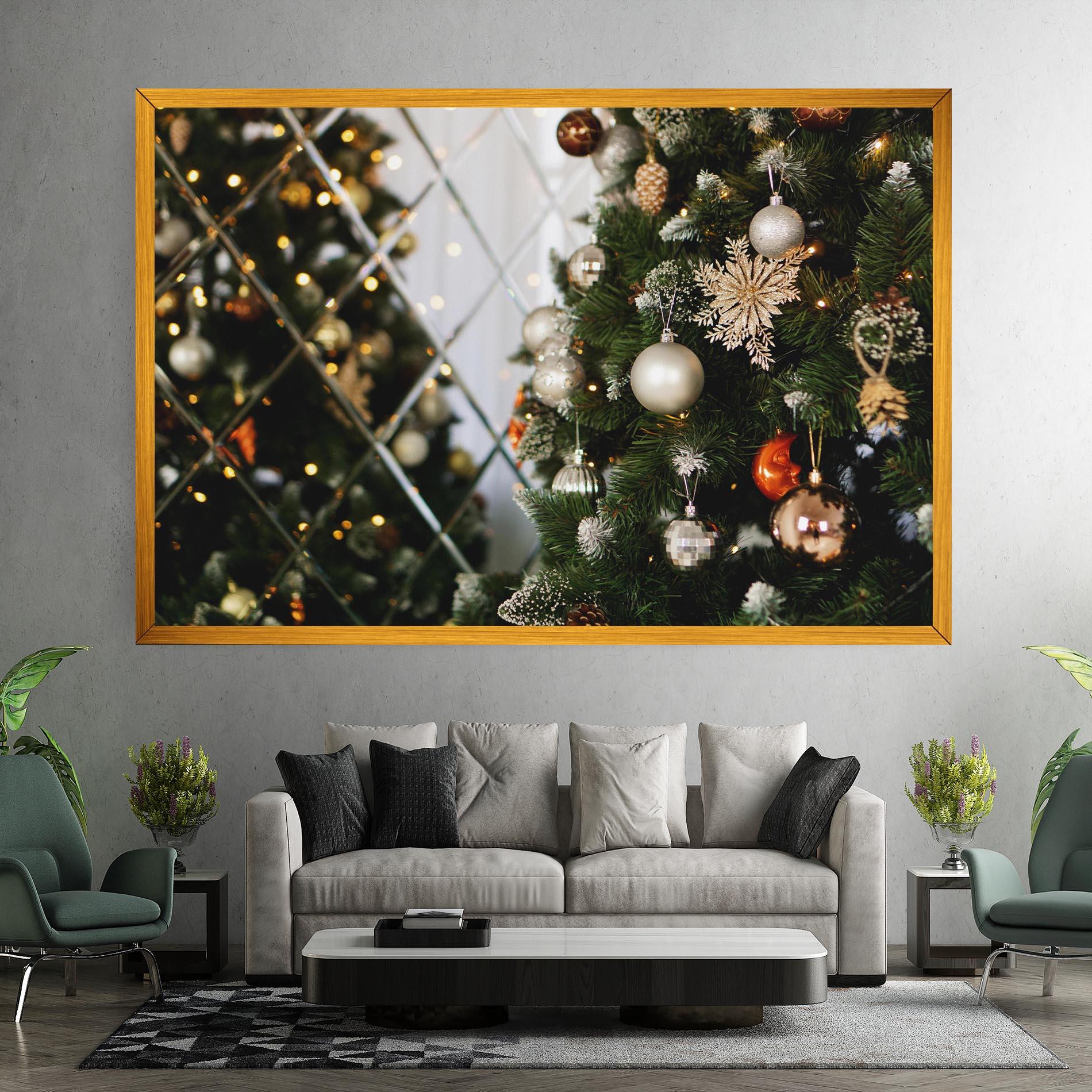Tablou Canvas Christmas Decor Tree mockup 7