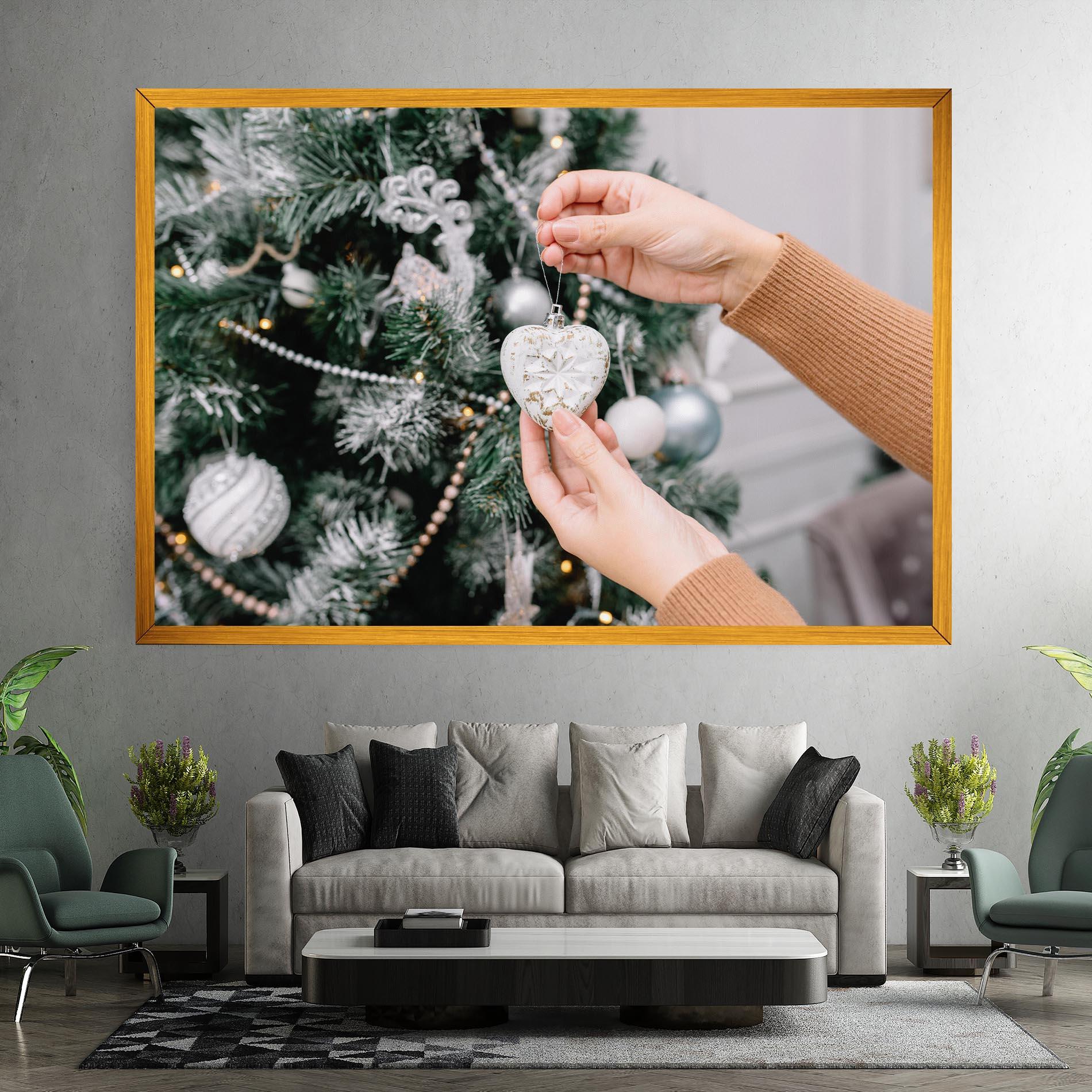 Tablou Canvas Christmas Decorations mockup 7
