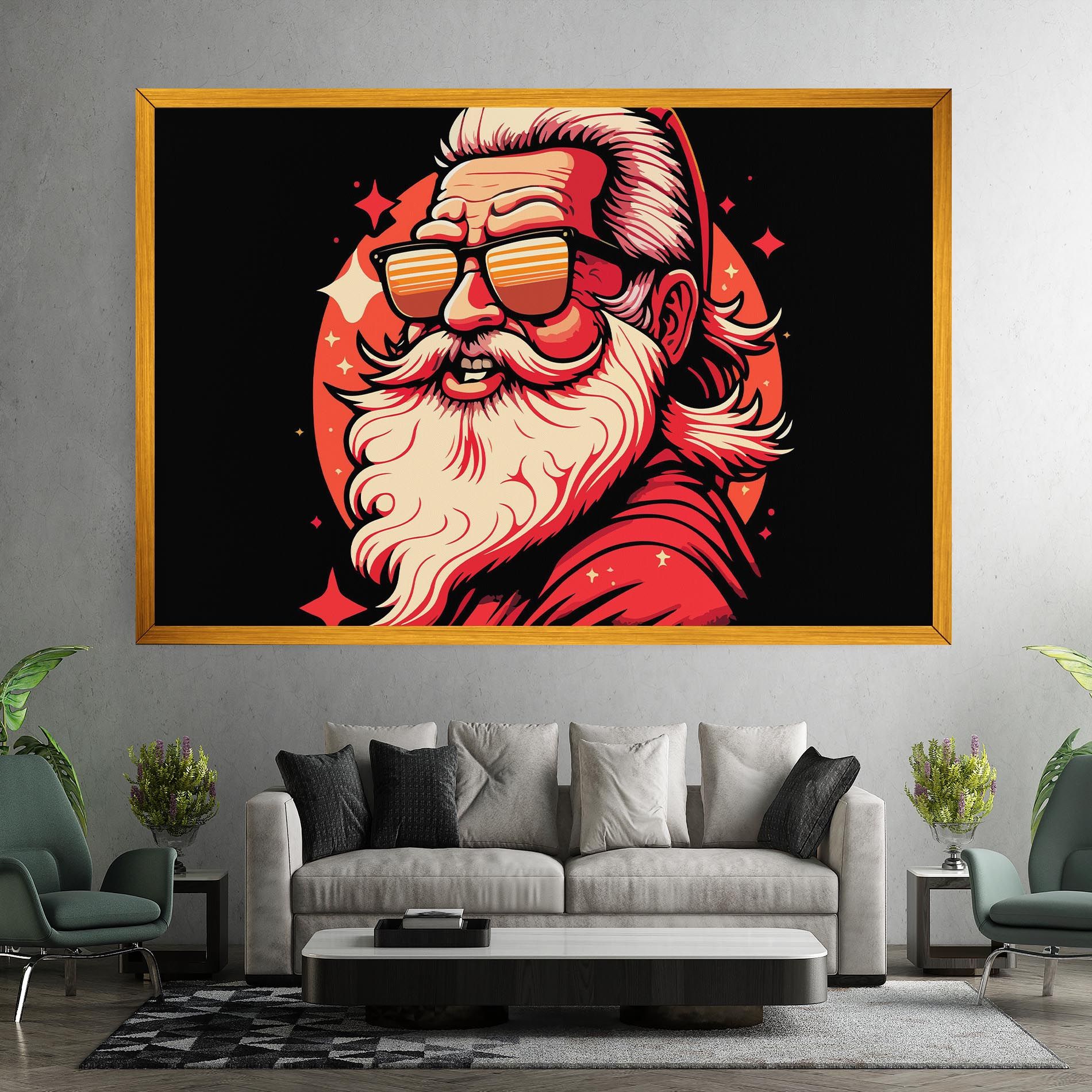 Glasses Santa mockup 7