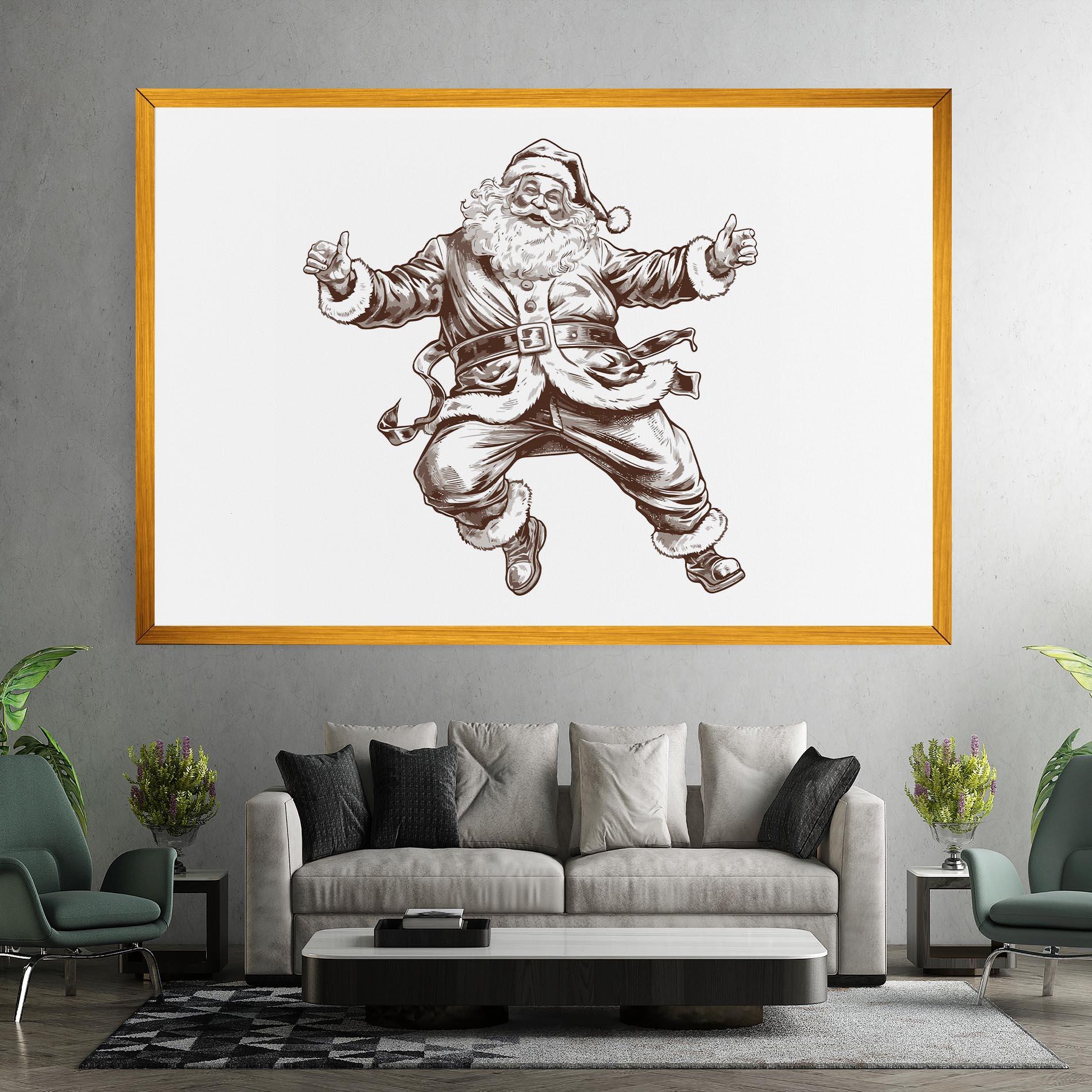 Tablou Canvas Santa Ok mockup 7