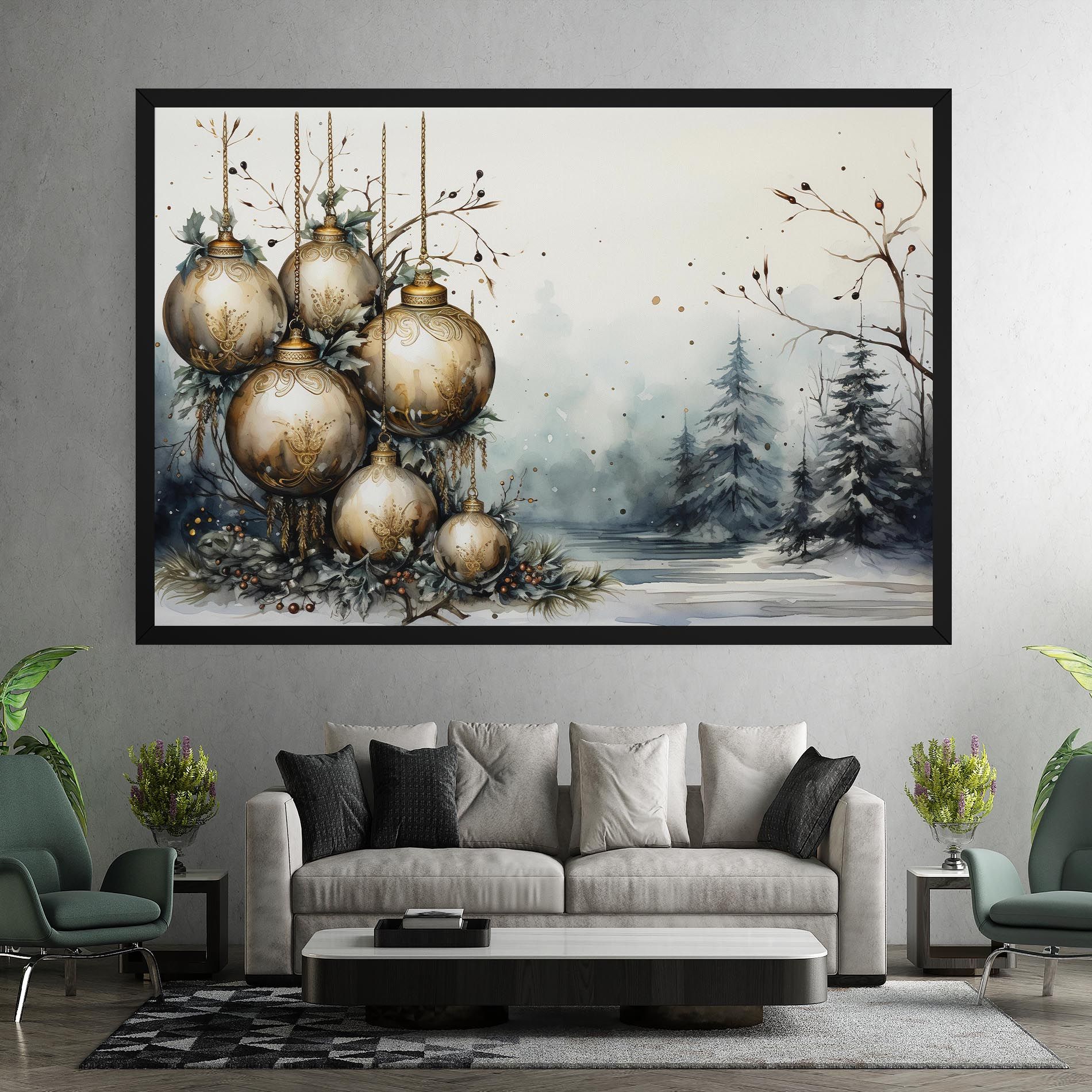 Christmas Art Paper mockup 7