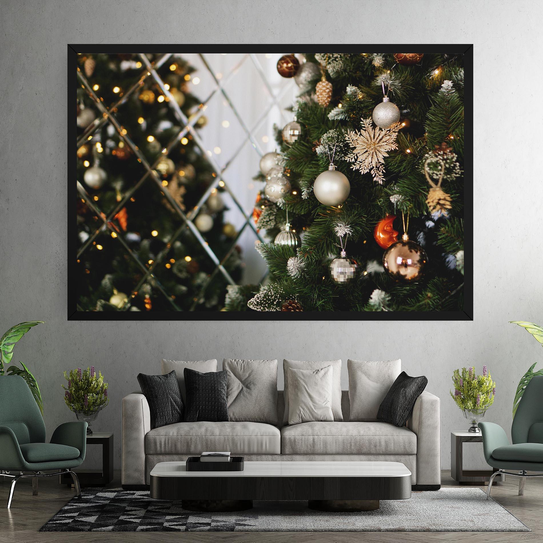 Tablou Canvas Christmas Decor Tree mockup 7