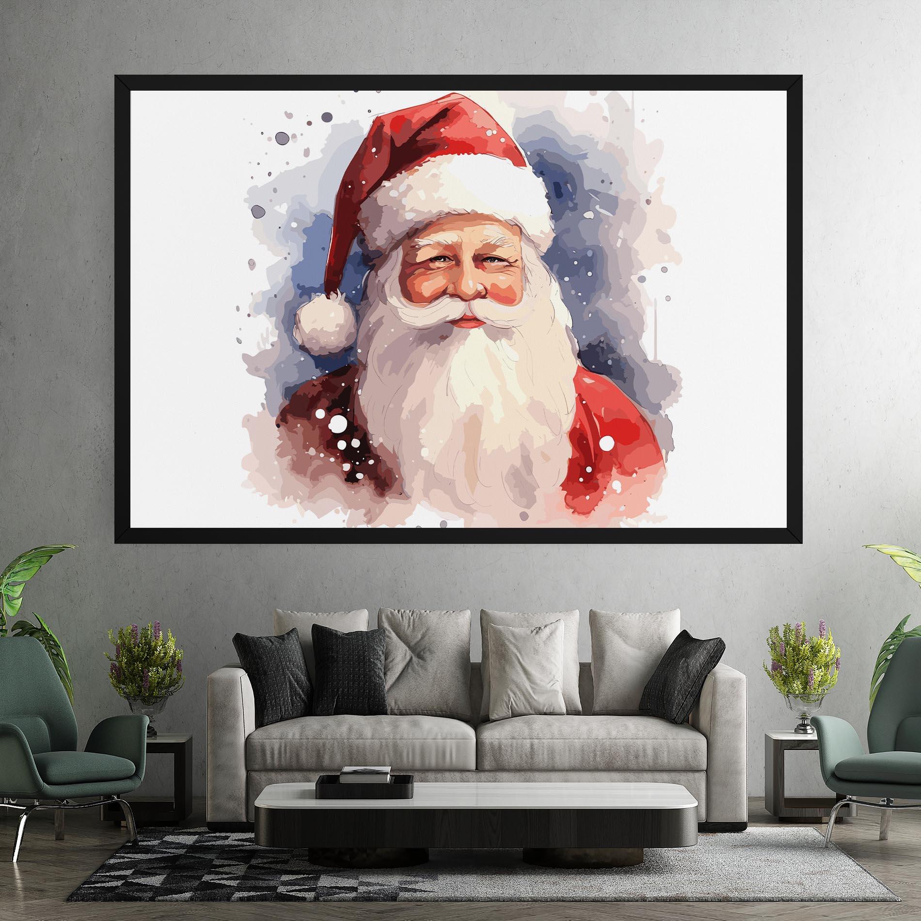 Tablou Canvas Cute Santa mockup 7