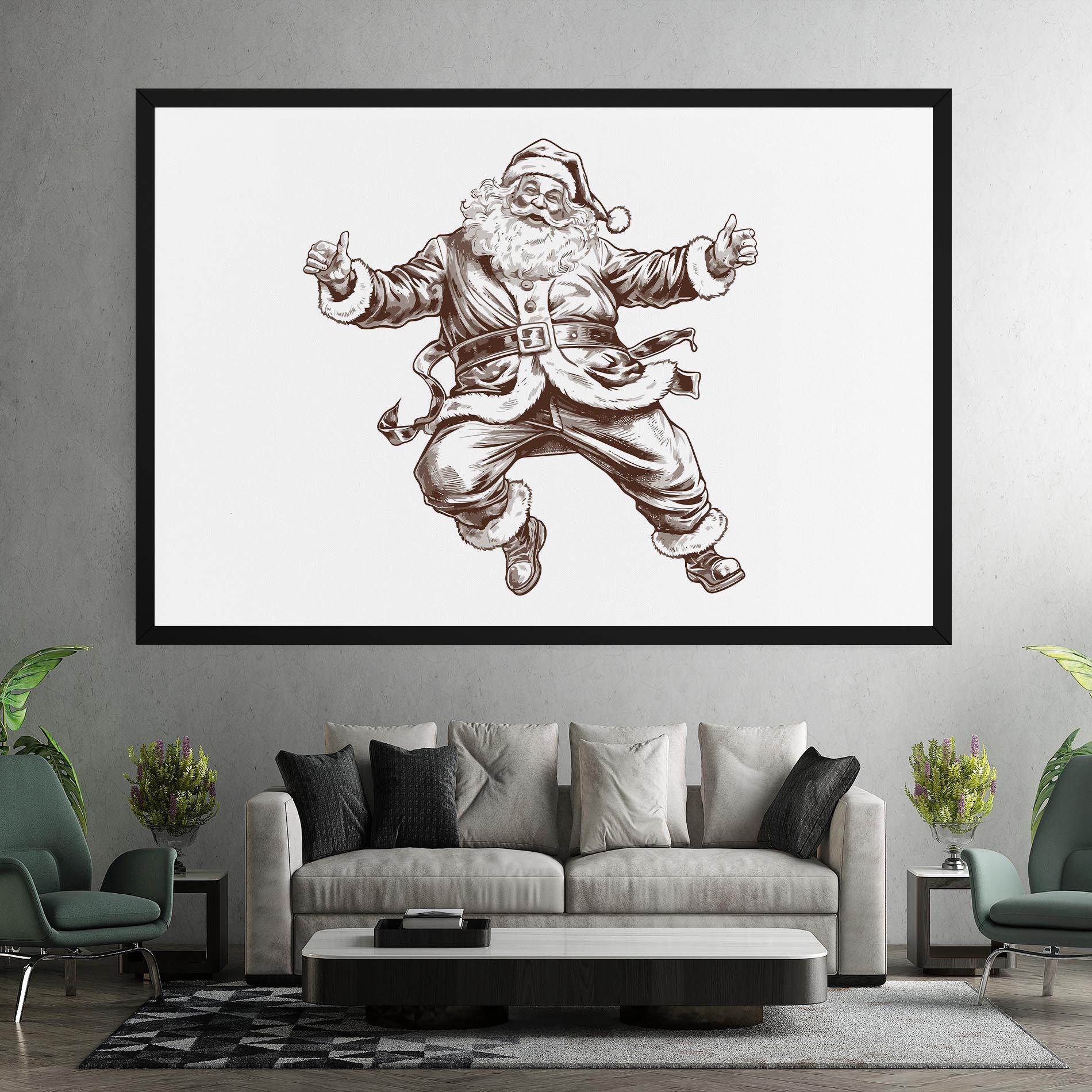 Tablou Canvas Santa Ok mockup 7