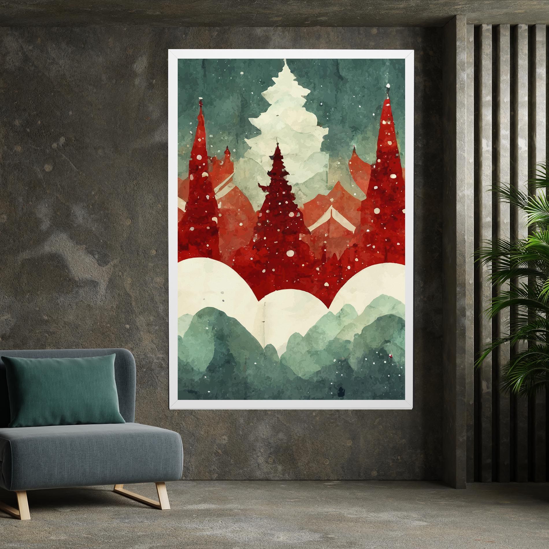 Christmas Landscape mockup 7
