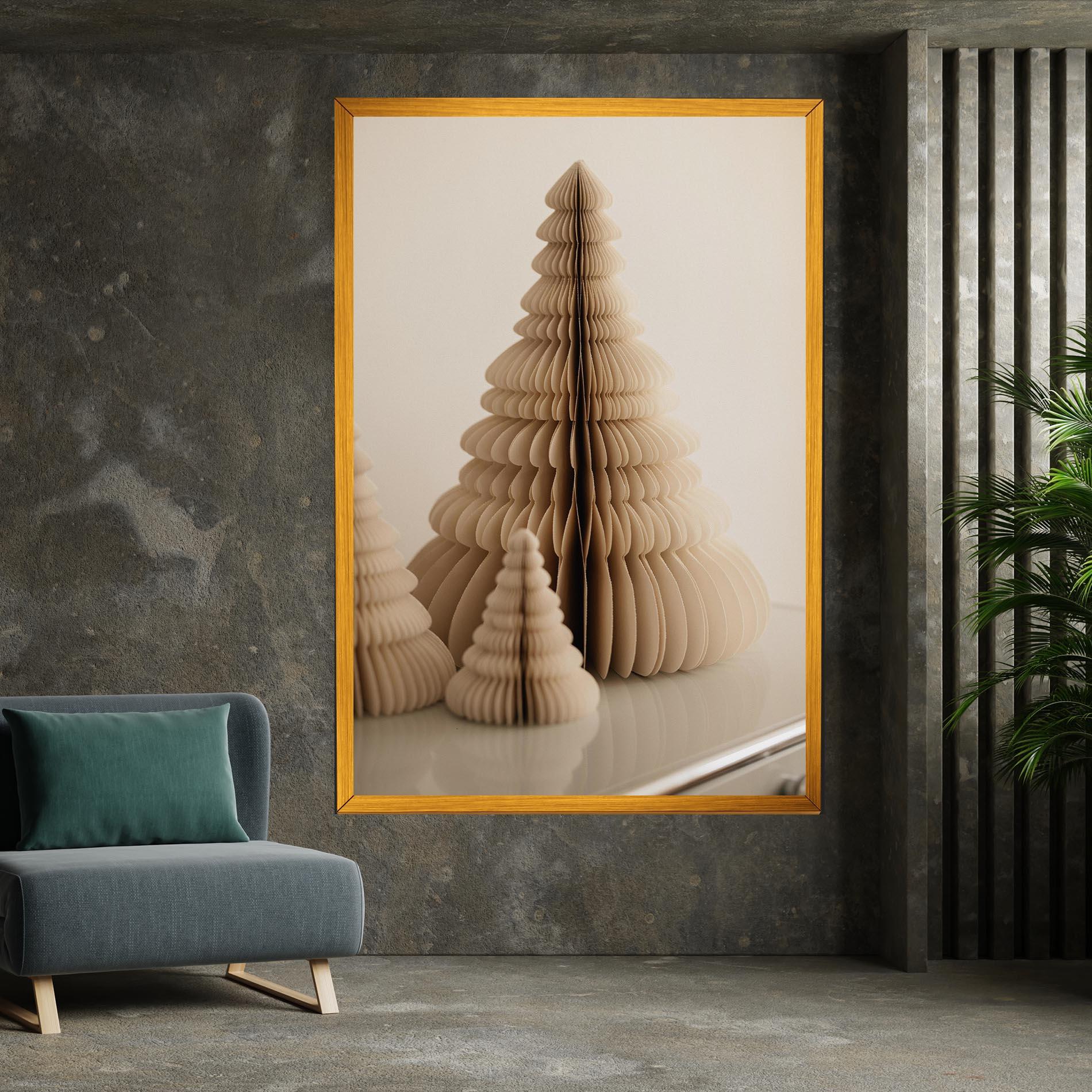 Tablou Canvas Paper Tree mockup 7