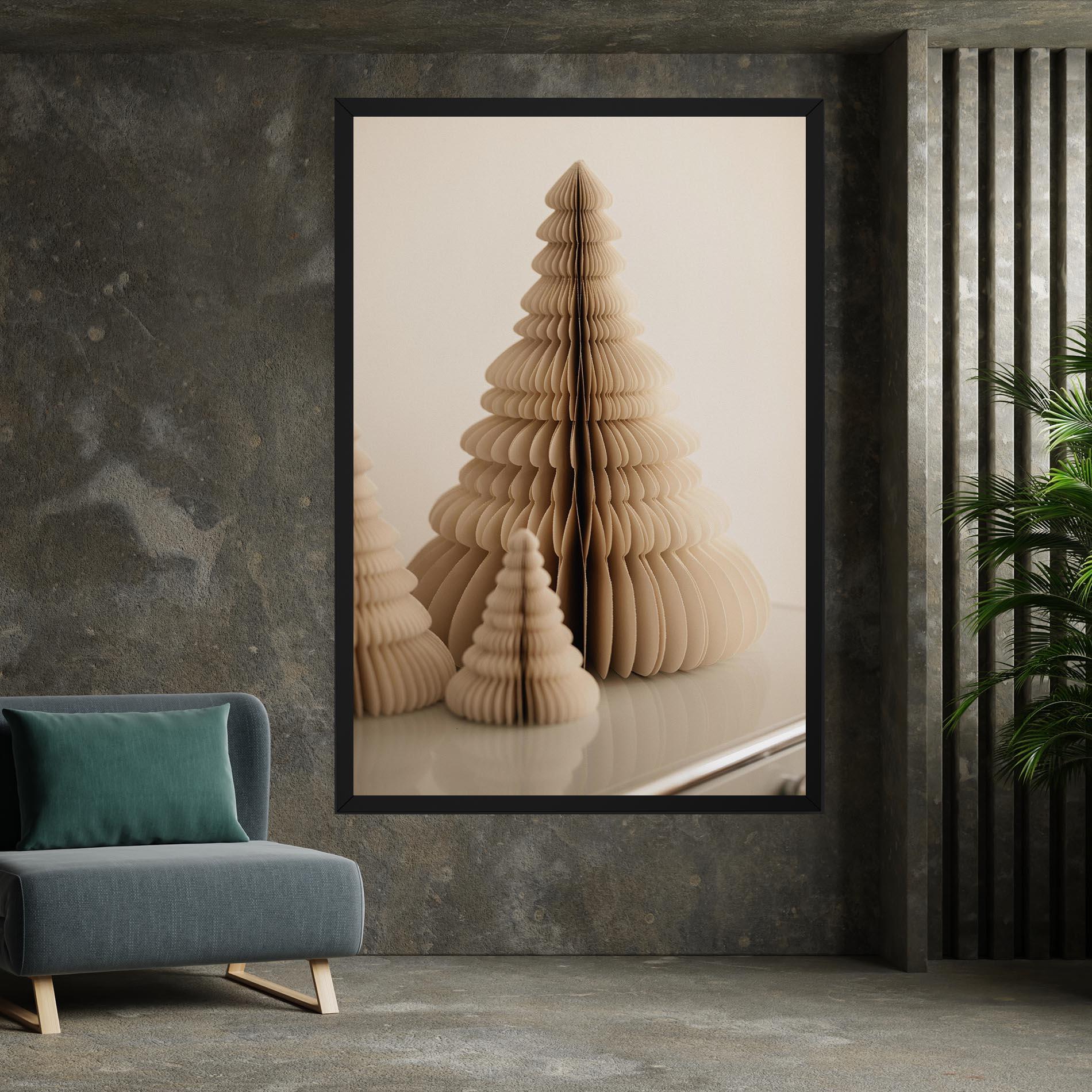 Tablou Canvas Paper Tree mockup 7