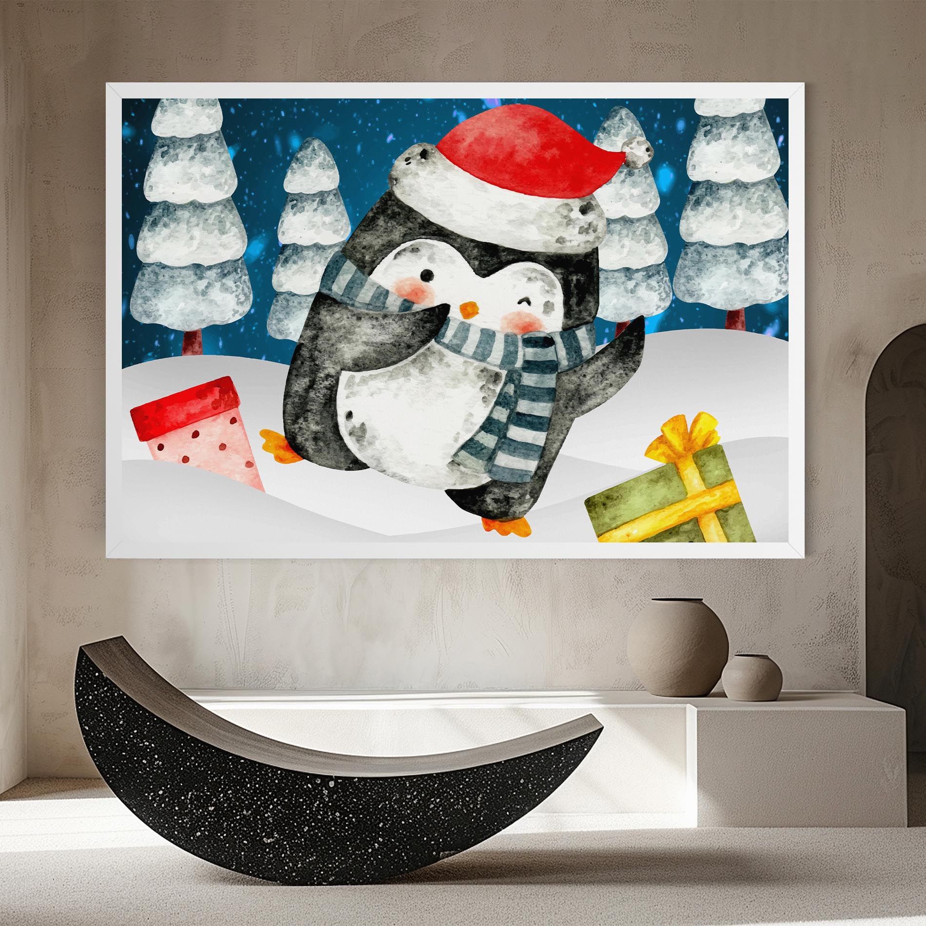 Blue Pinguin mockup 8