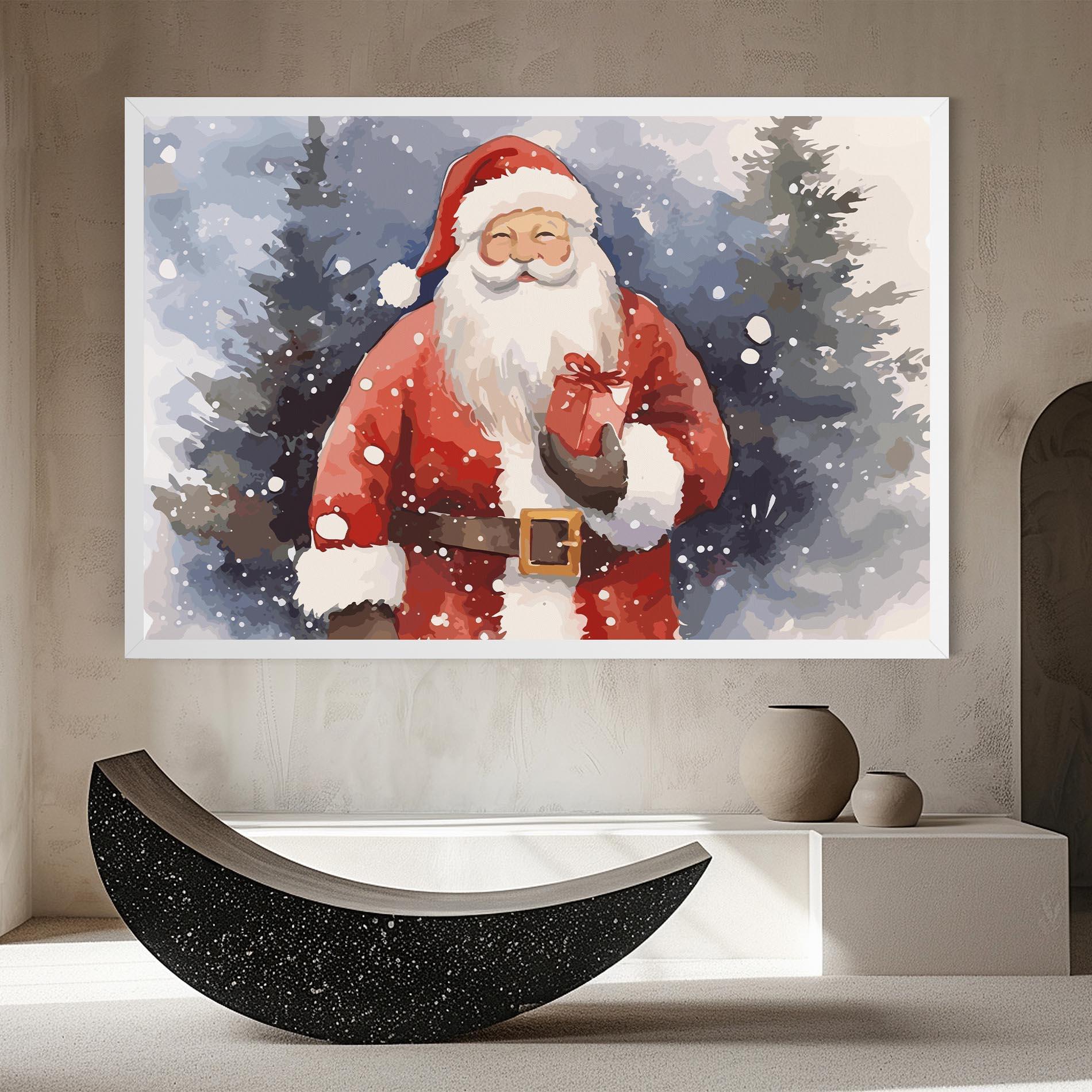 Tablou Canvas Holding Gift mockup 8