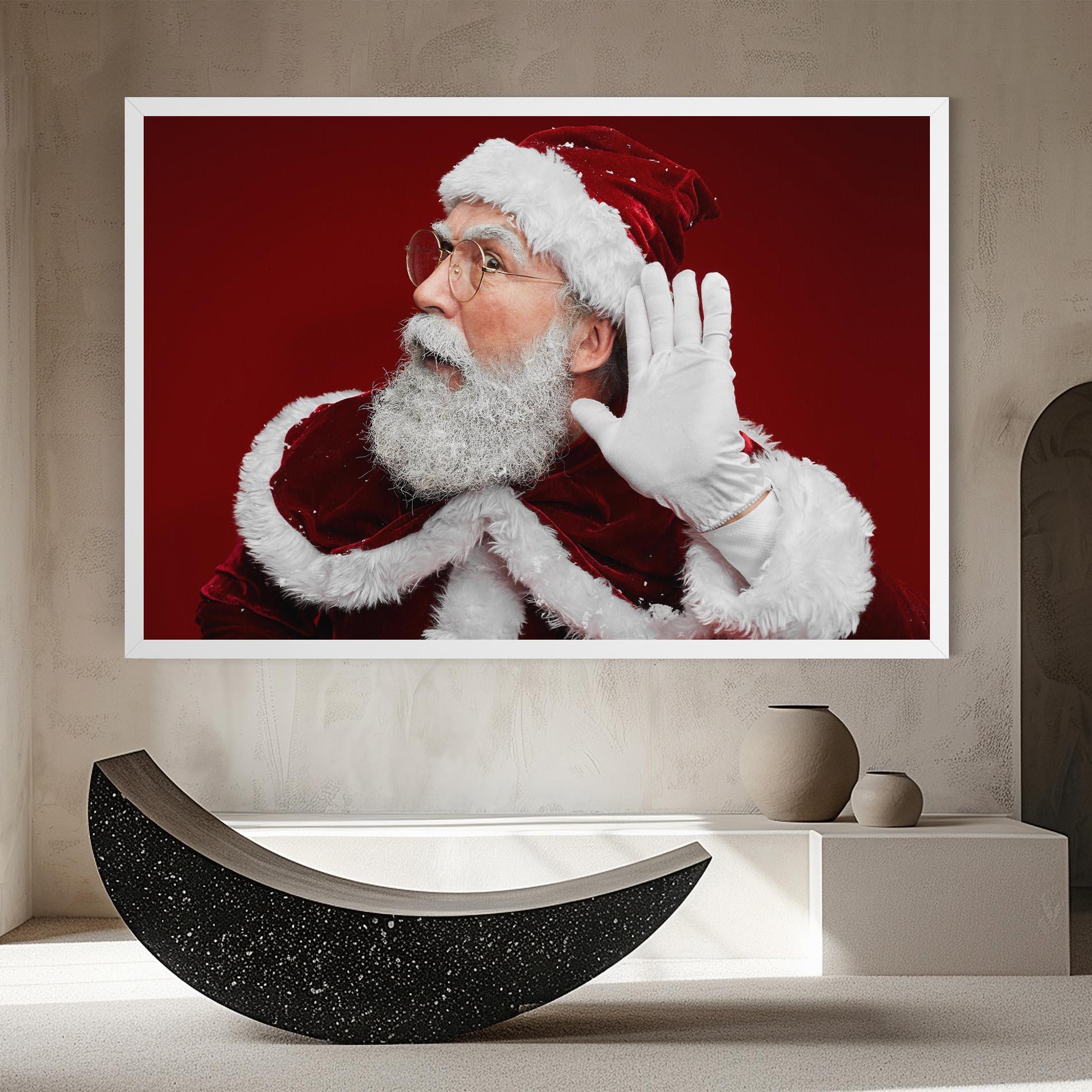 Tablou Canvas Santa Cant Hear You mockup 8