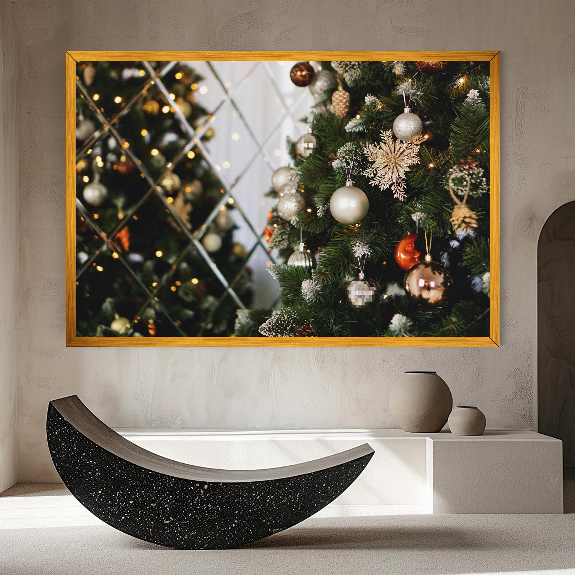 Tablou Canvas Christmas Decor Tree mockup 8