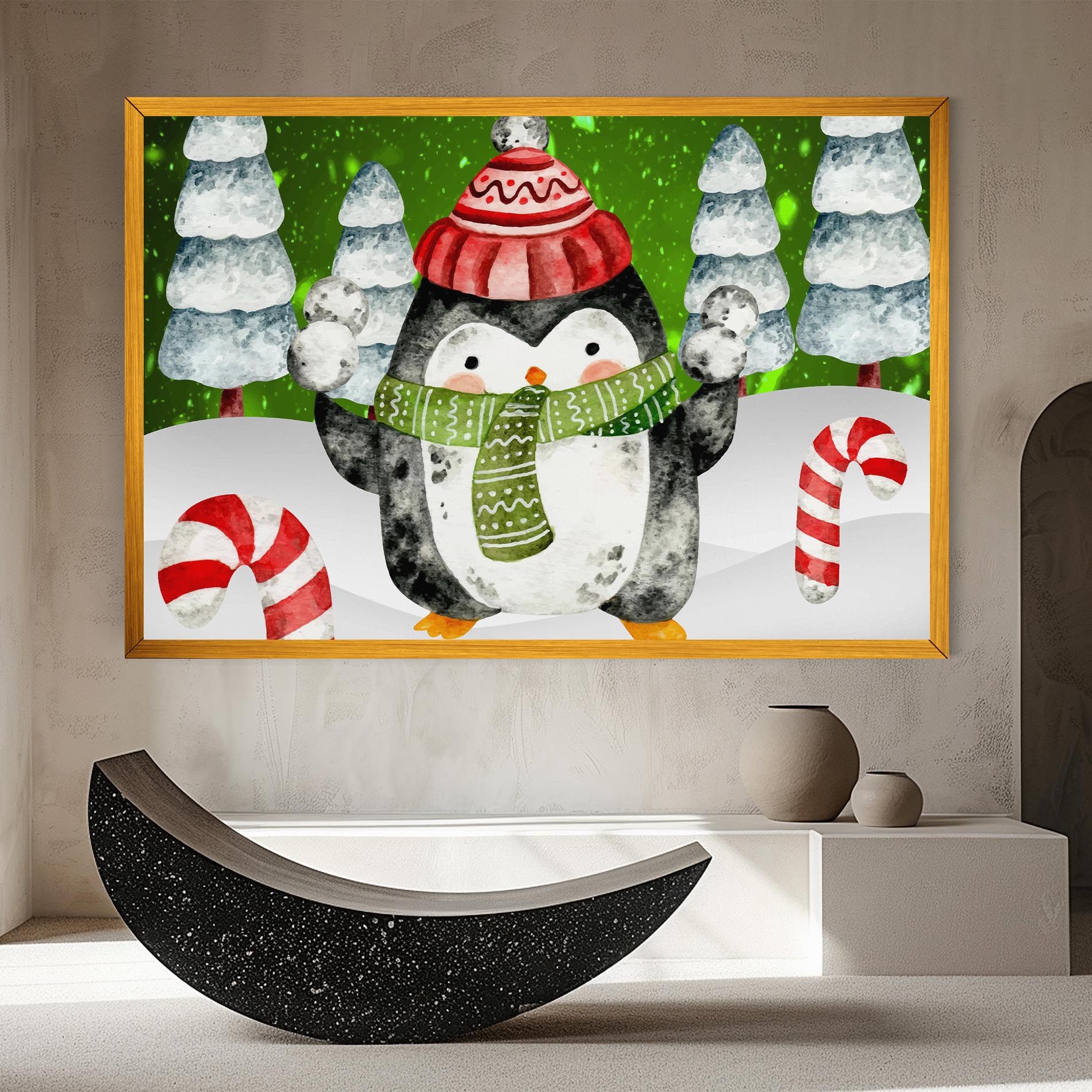 Green Pinguin mockup 8