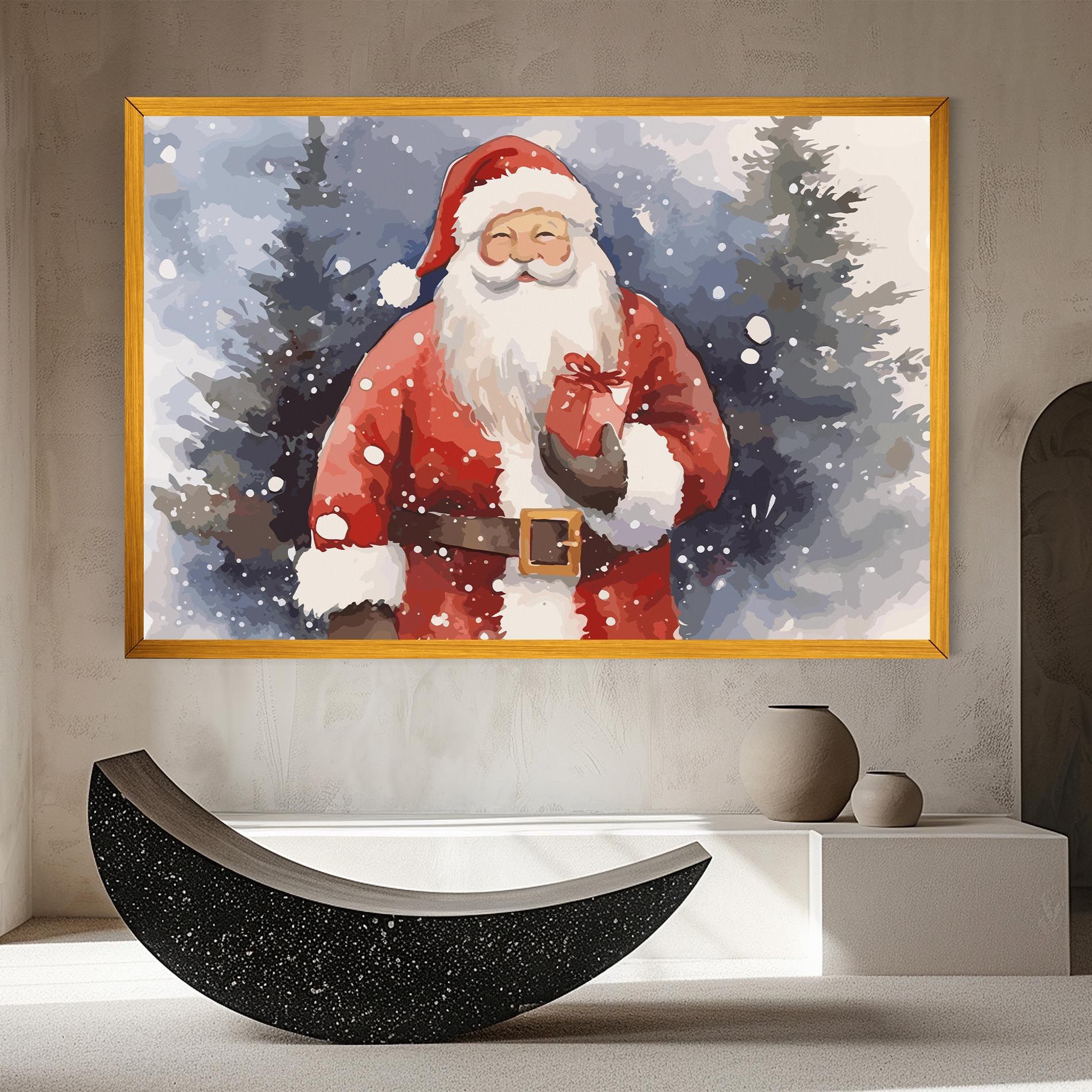 Holding Gift mockup 8