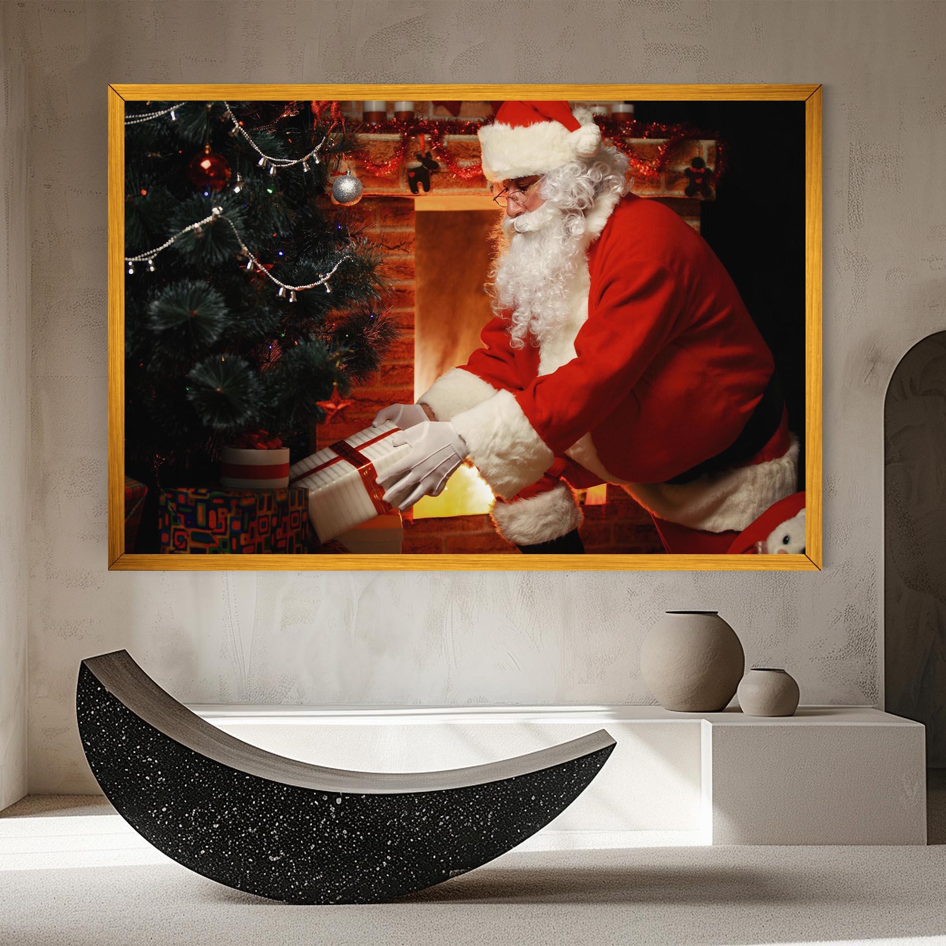 Tablou Canvas Santa Brought Gifts mockup 8