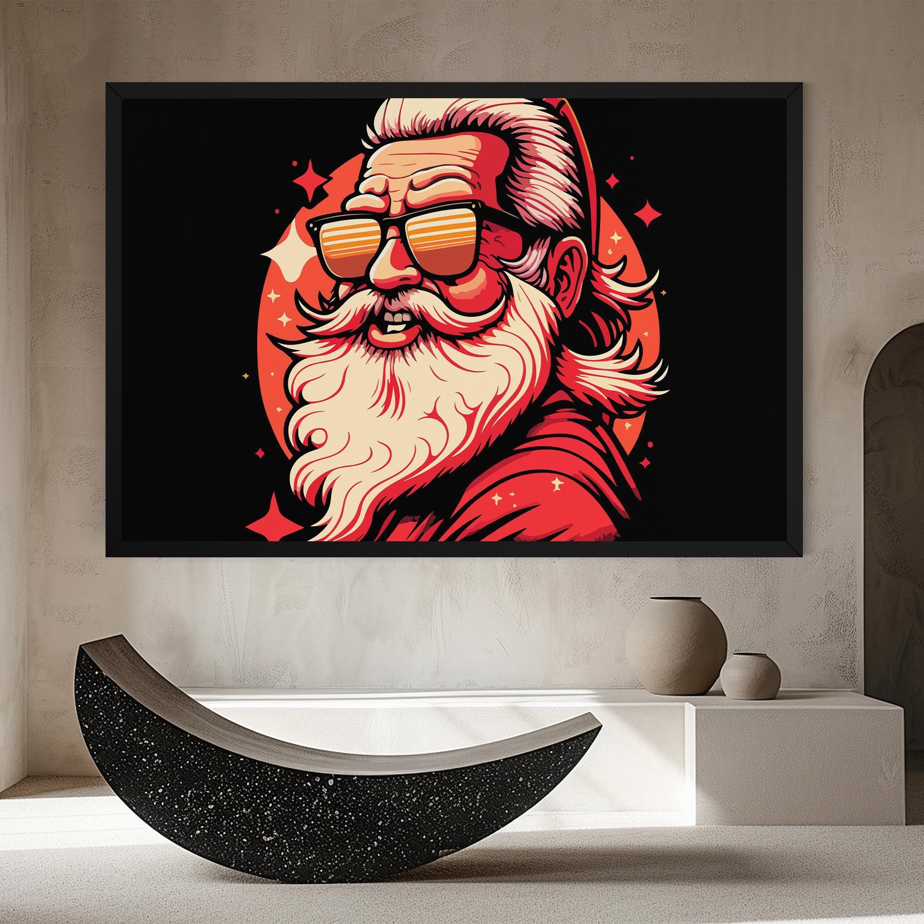 Glasses Santa mockup 8