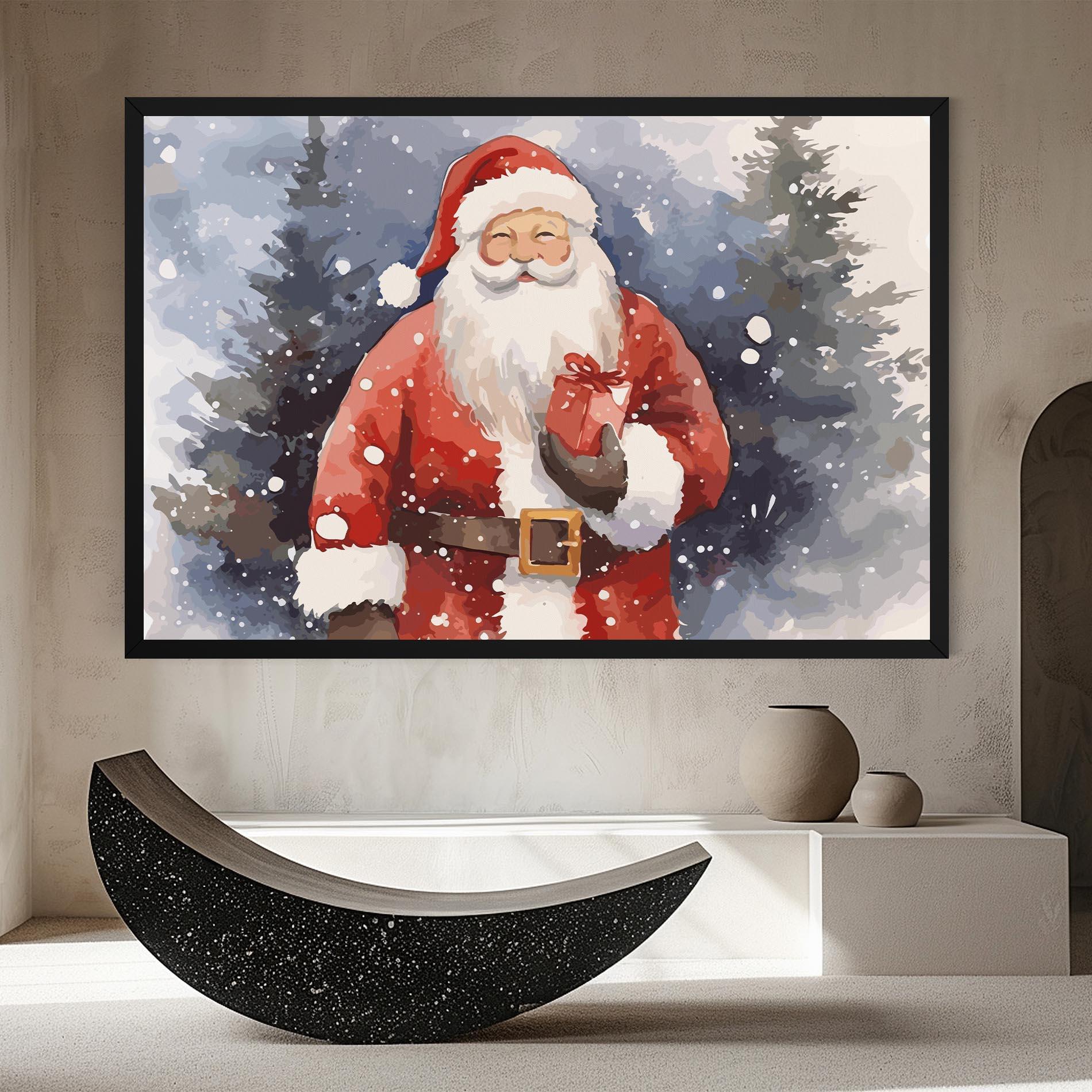 Tablou Canvas Holding Gift mockup 8